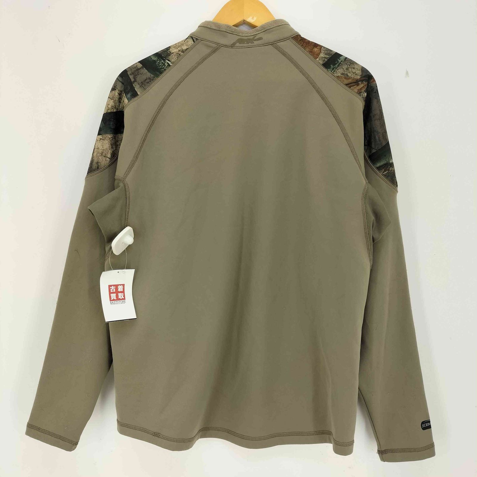 ラッセル Russell outdoors ソフトシェル切替 リアルツリーカモ ハーフ