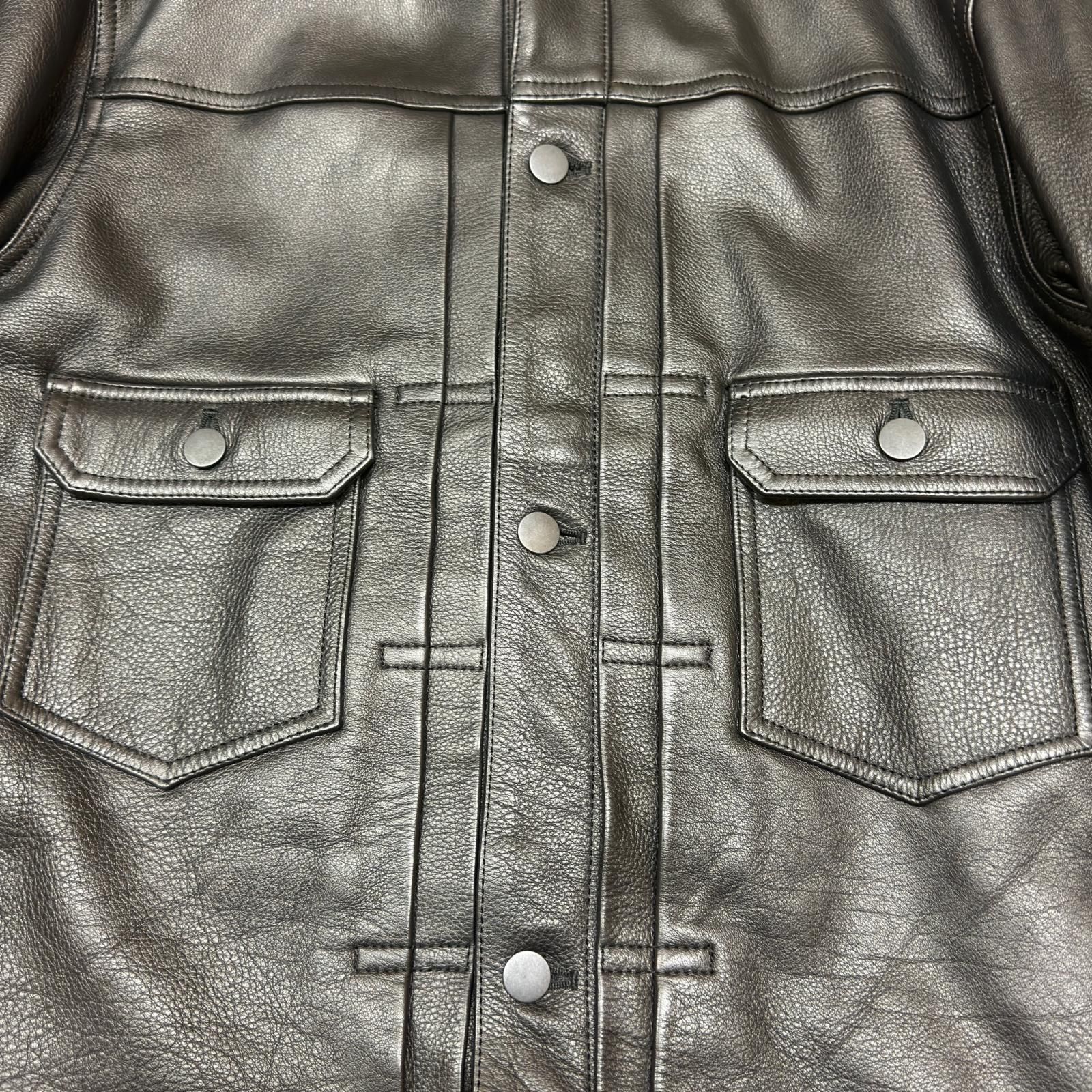 Ron Herman LEATHER JACKET セカンド レザー ジャケット ブルゾン ロン
