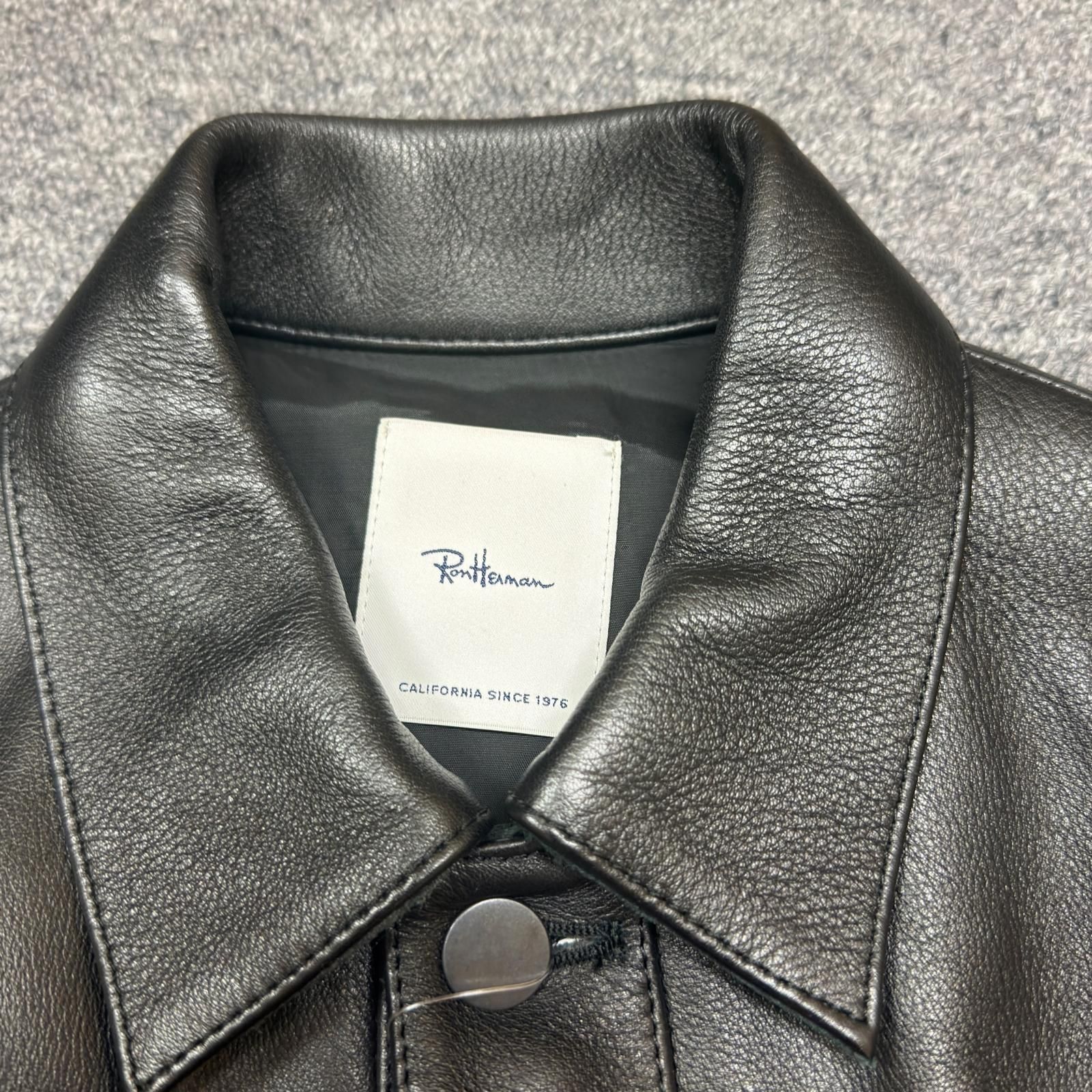 RonHerman レザージャケット Ron Herman California Deerskin Nubuck Riders Jacket News｜Ron Herman