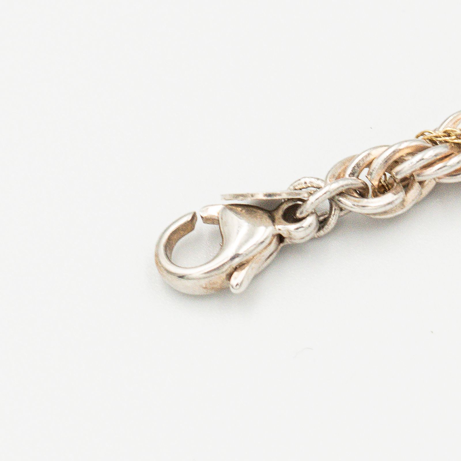 ヴィンテージ ティファニー ツイストロープ ブレスレット 18.7cm 90 