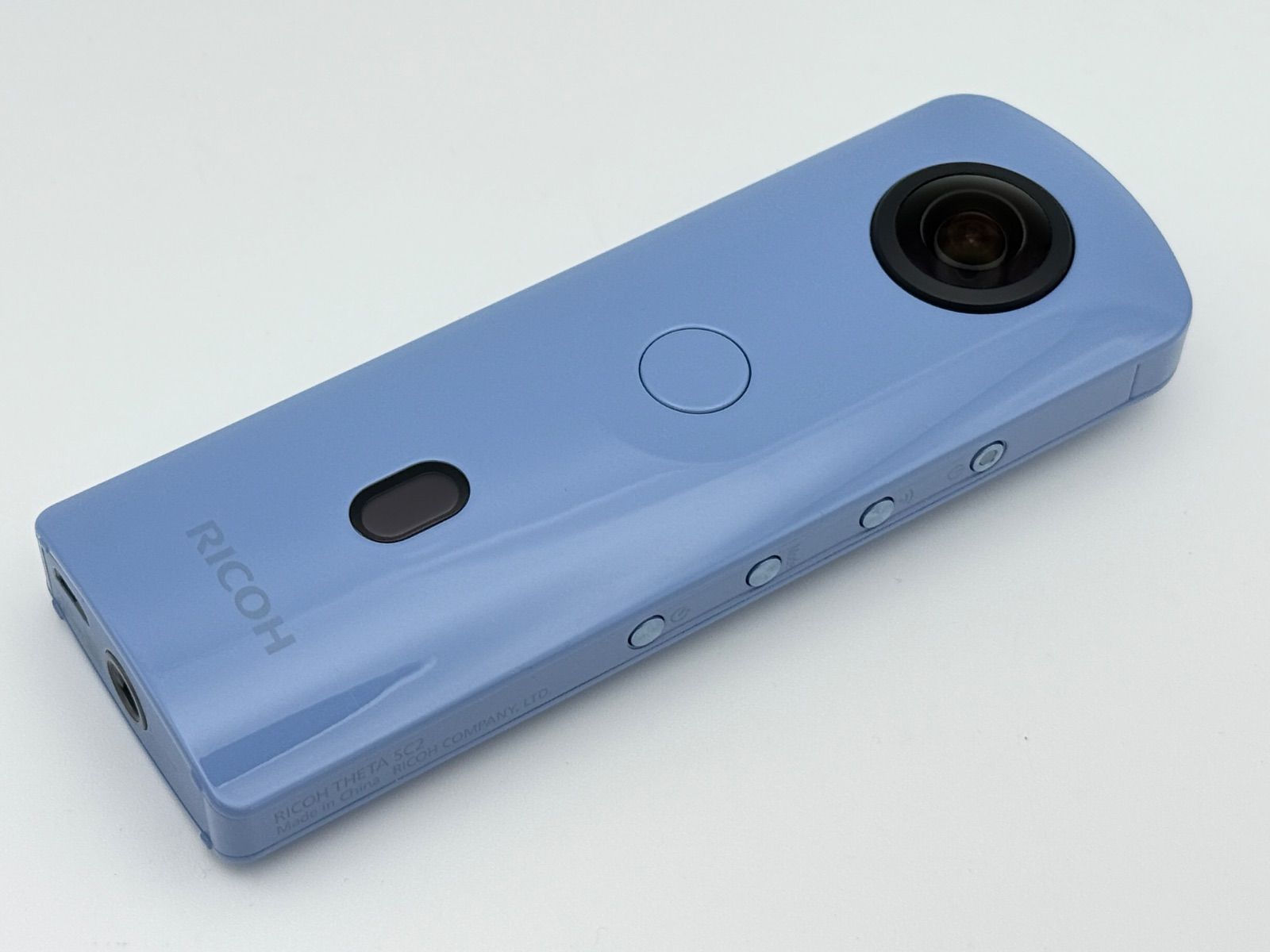 美品】RICOH THETA SC2 ブルー オマケ付 R03030 リコー シータ 360度