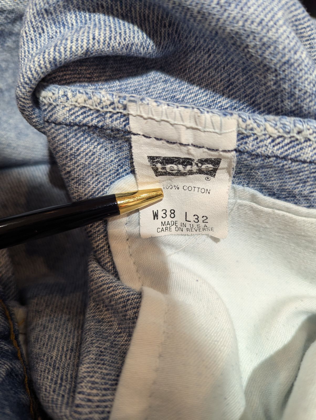USA製 90s Levi's リーバイス 505 デニム デニムパンツ 赤文字505