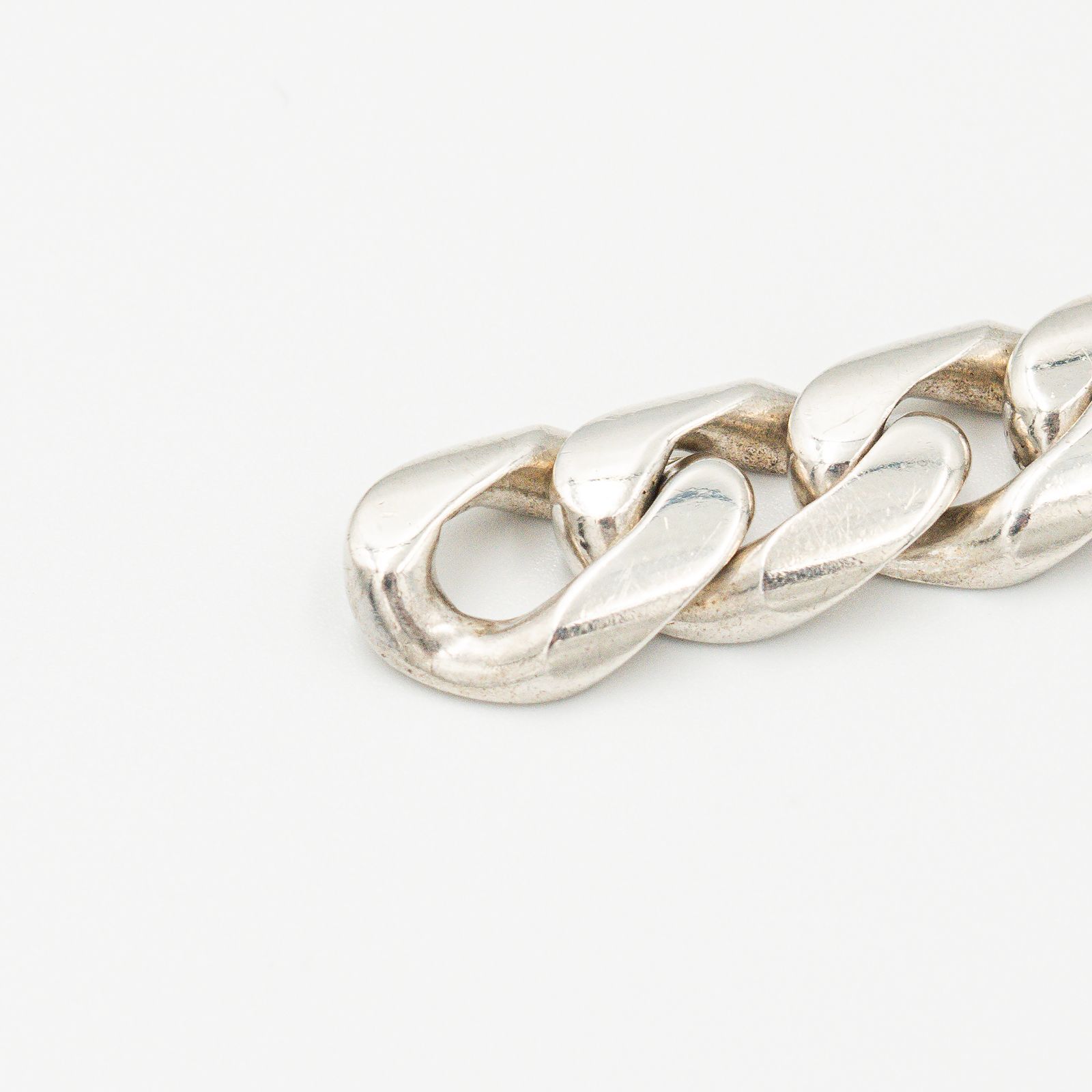 ヴィンテージ ティファニー 喜平チェーン ブレスレット シルバー 20.8