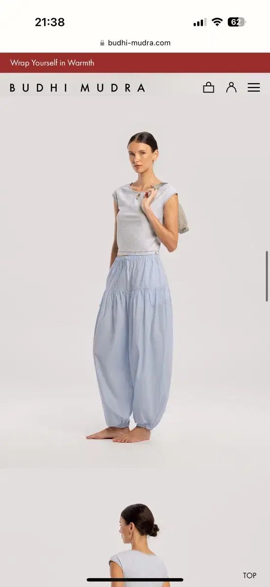 BUDHI MUDRA キーホール ラグラン ショート スリーブ