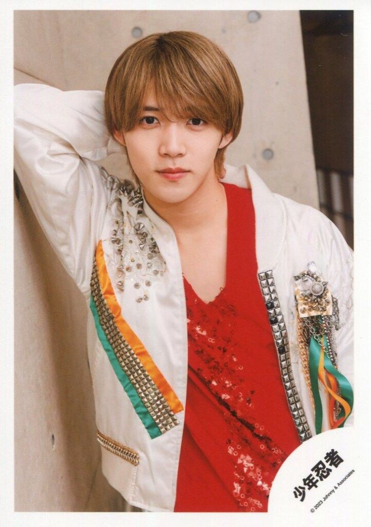 少年忍者 23年ISLAND TVプロフィール写真撮影オフショット第2弾 黒田