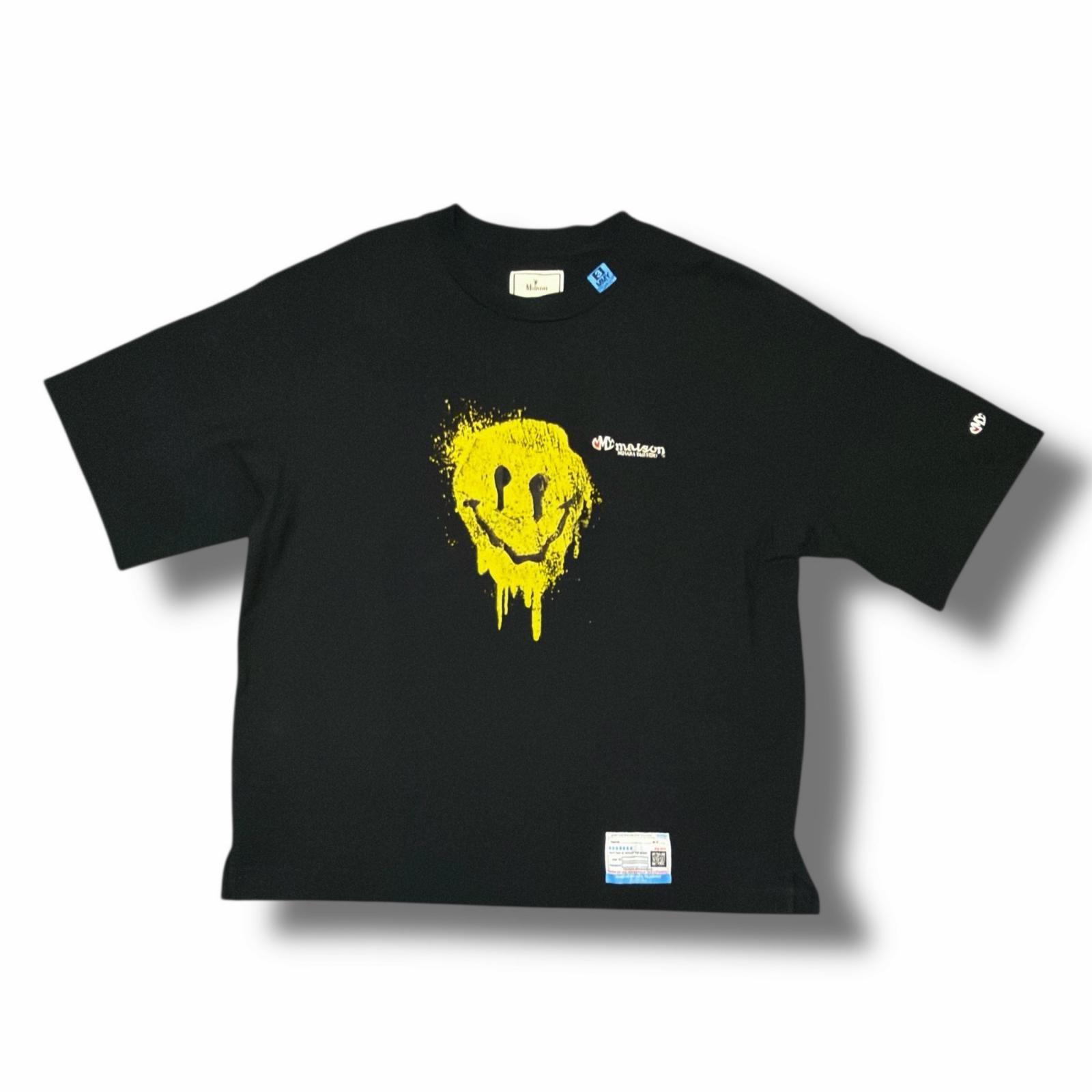 参考上代27500円 MIHARA YASUHIRO 23AW Smily Face Printed Tee 