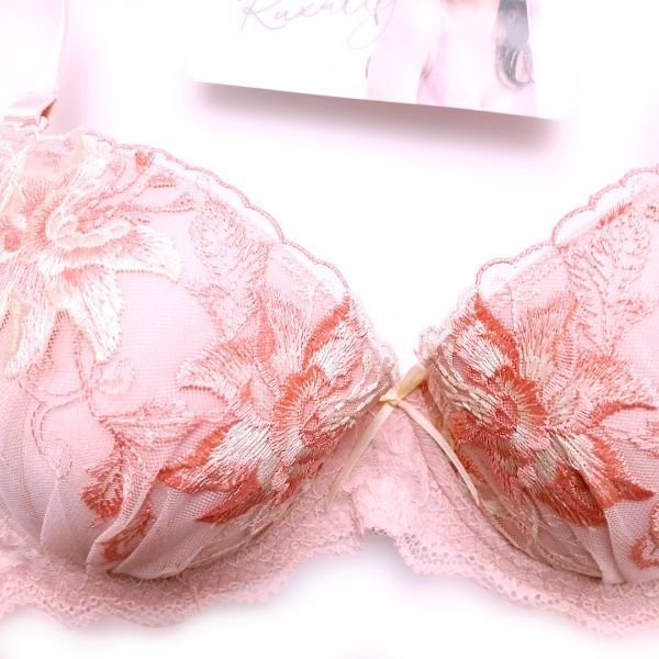 ♪[格安]03[Ⅰ90&3L]ブラ ショーツ セット Elegant フラミンゴピンク