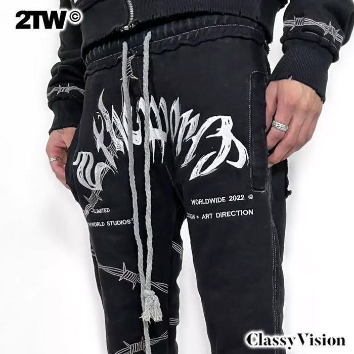 本国現地価格】【セントラルシー着用ブランド】2TW CHROME SWEATS 【US 