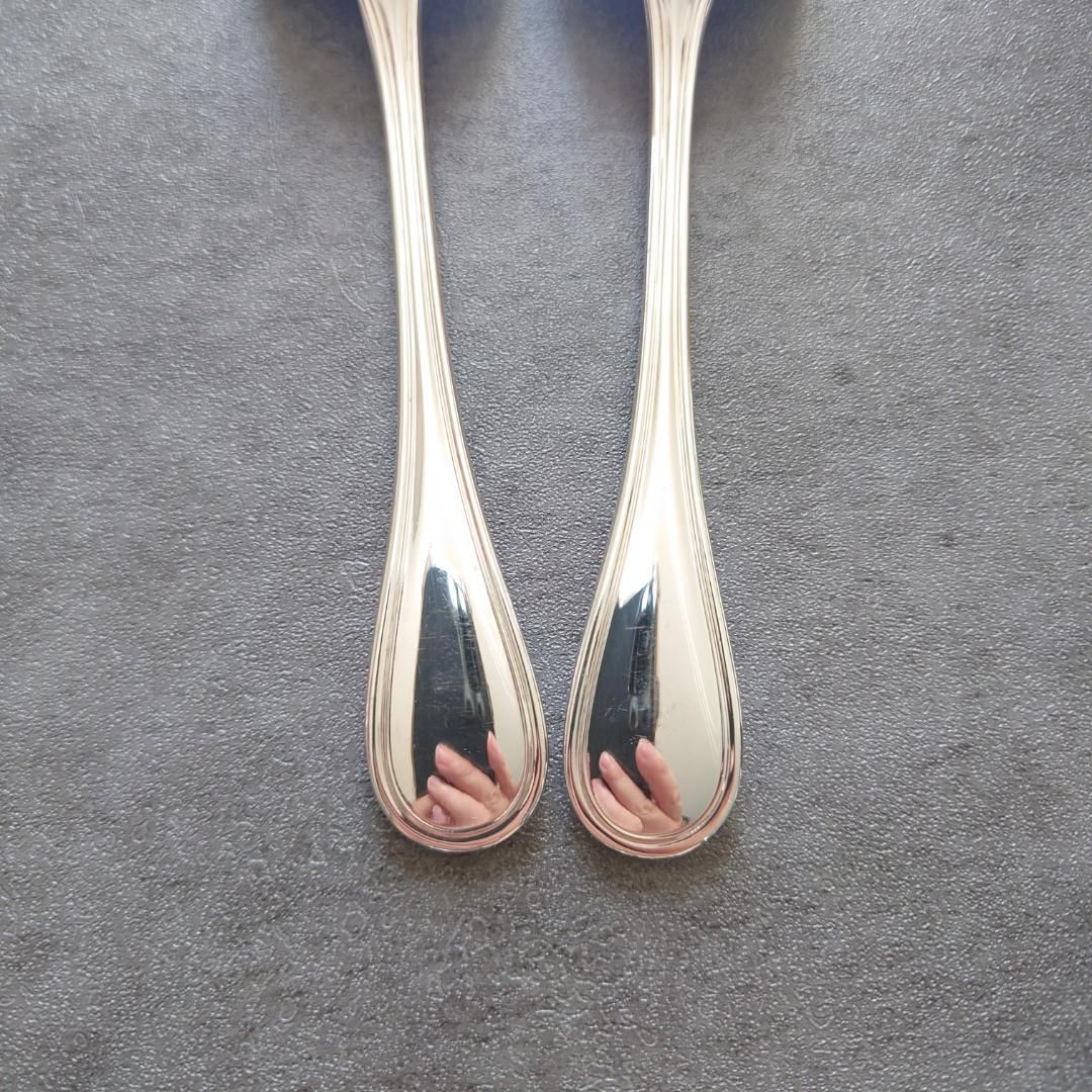 希少 美品 クリストフル アルビ アイスクリームスプーン 2点 - メルカリ