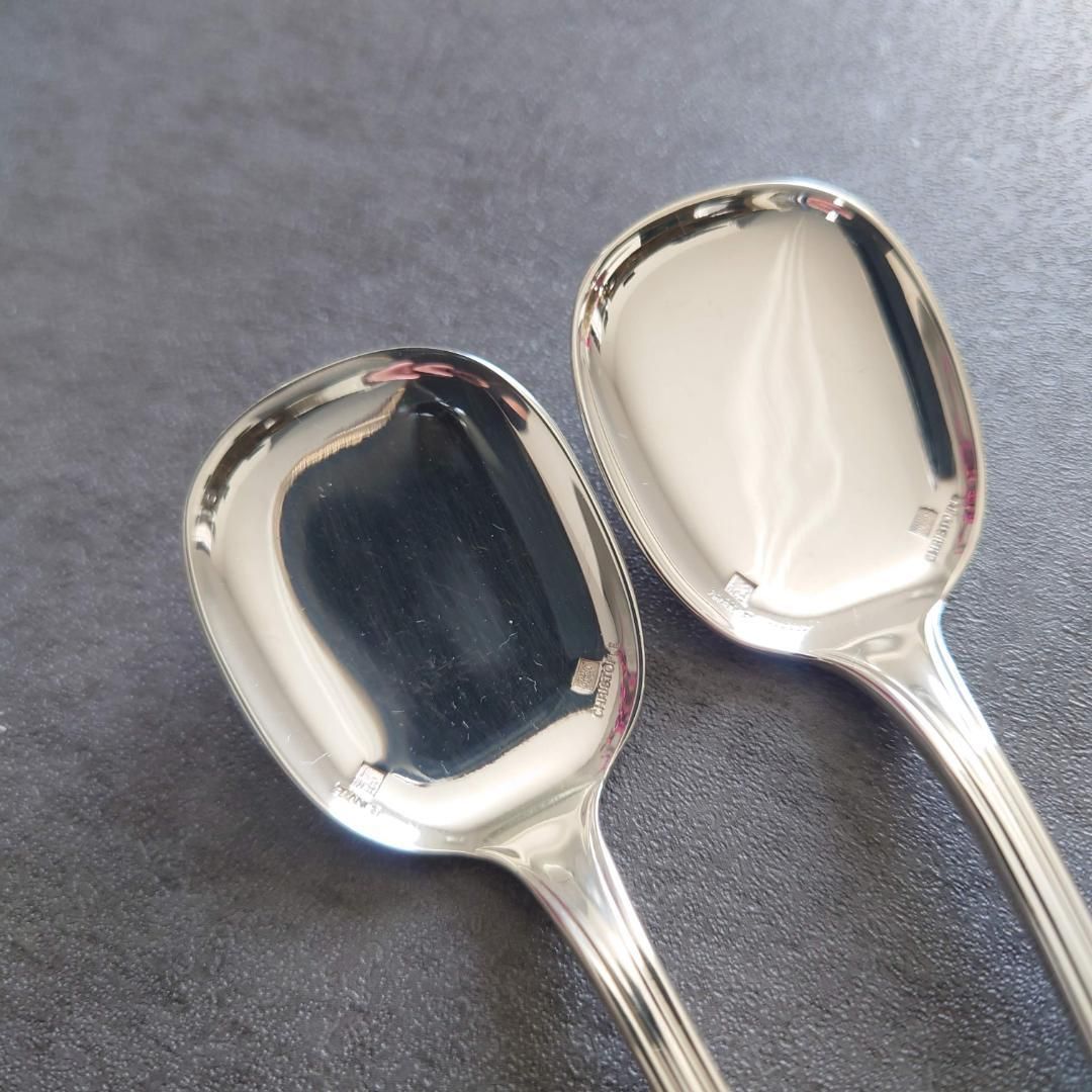  クリストフル アルビ アイスクリームスプーン 2点 保存容器セット お弁当袋 スプーン カトラリー(スプーン等)