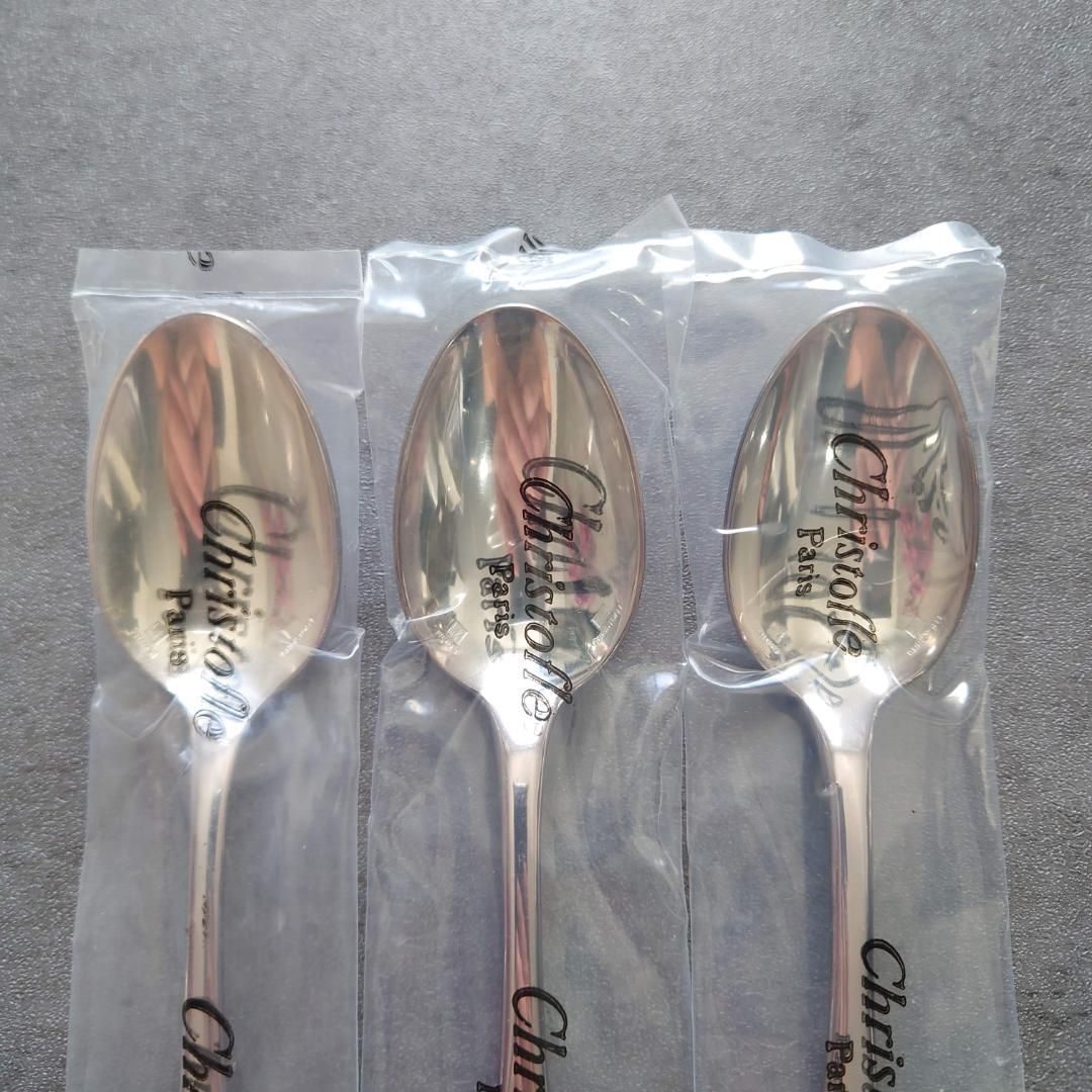 クリストフル フィデリオ コーヒースプーン 3点