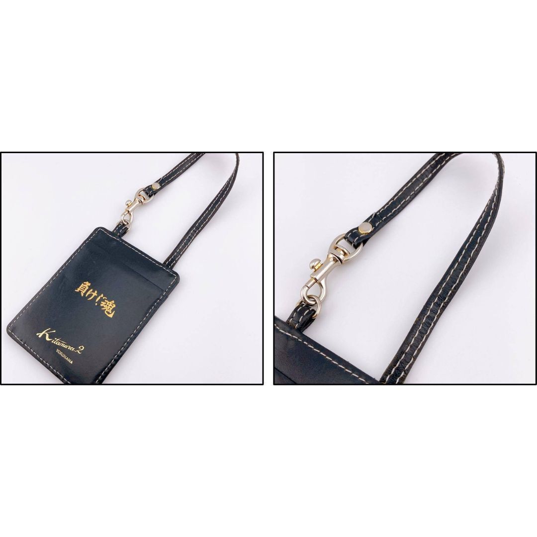 Kitamura 2 キタムラ カードケース ネイビー レザー パスケース - メルカリ