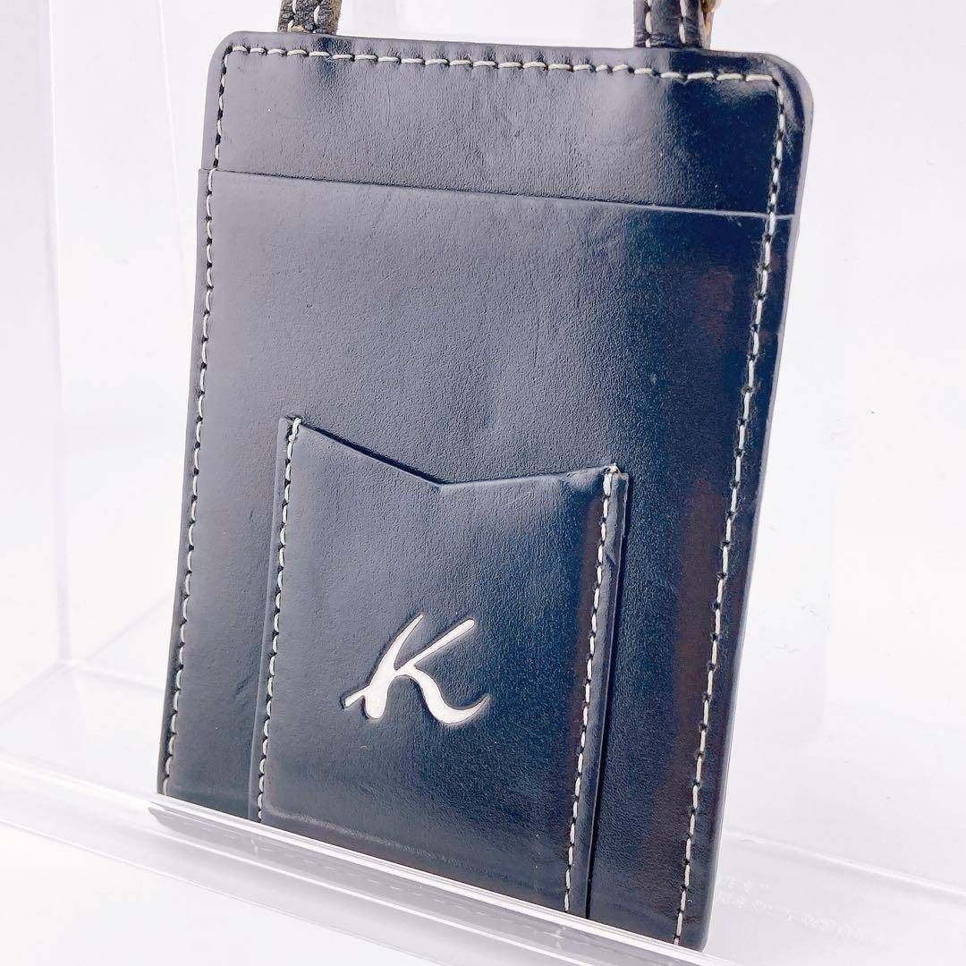 Kitamura ケース ネイビー Kitamura 2 キタムラ カードケース ネイビー レザー パスケース - メルカリ