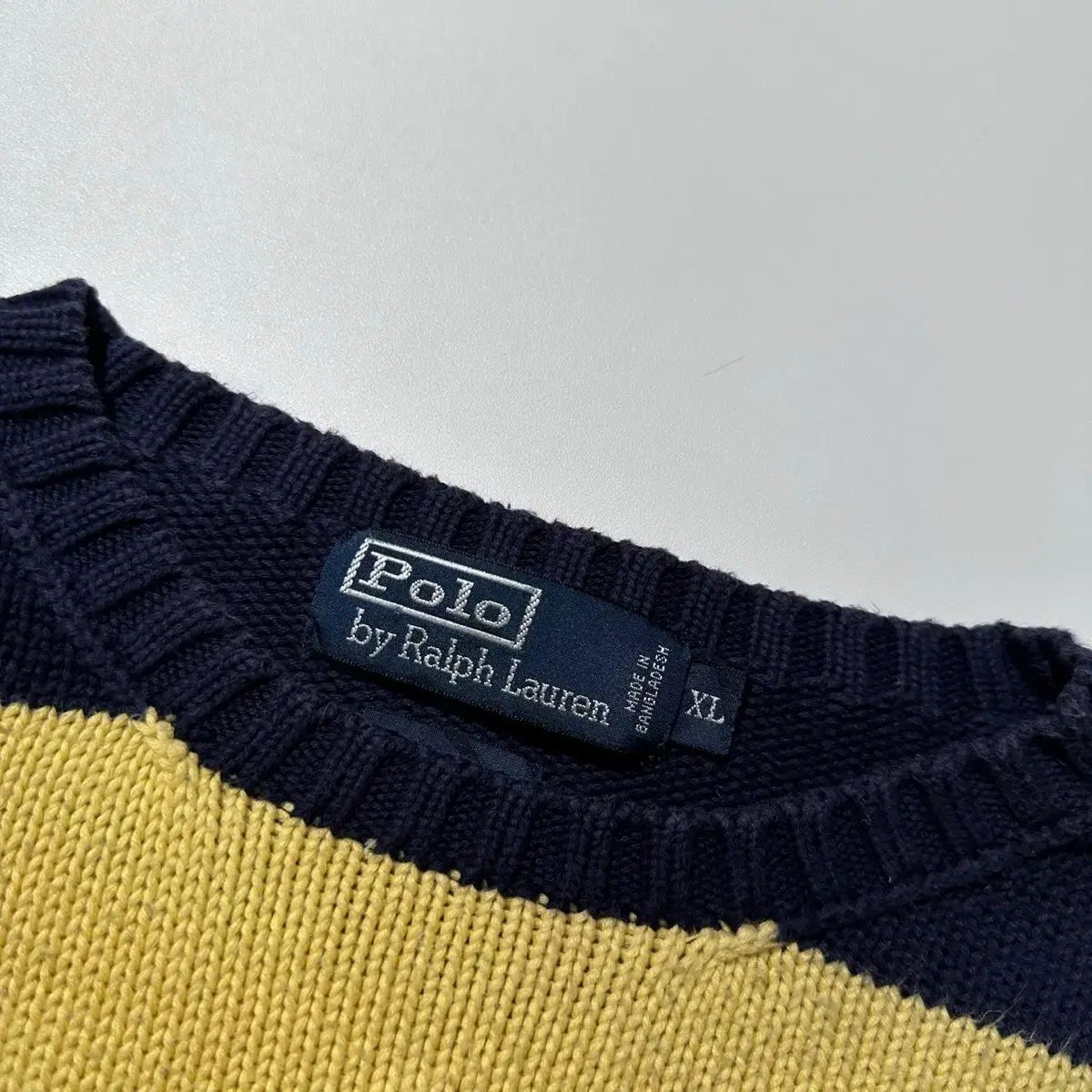 更にSale XLサイズ 完売新品 ポロ ラルフローレン ストライプ ニット XL ポロ ラルフローレン ストライプ ラウンド ニット - メルカリ