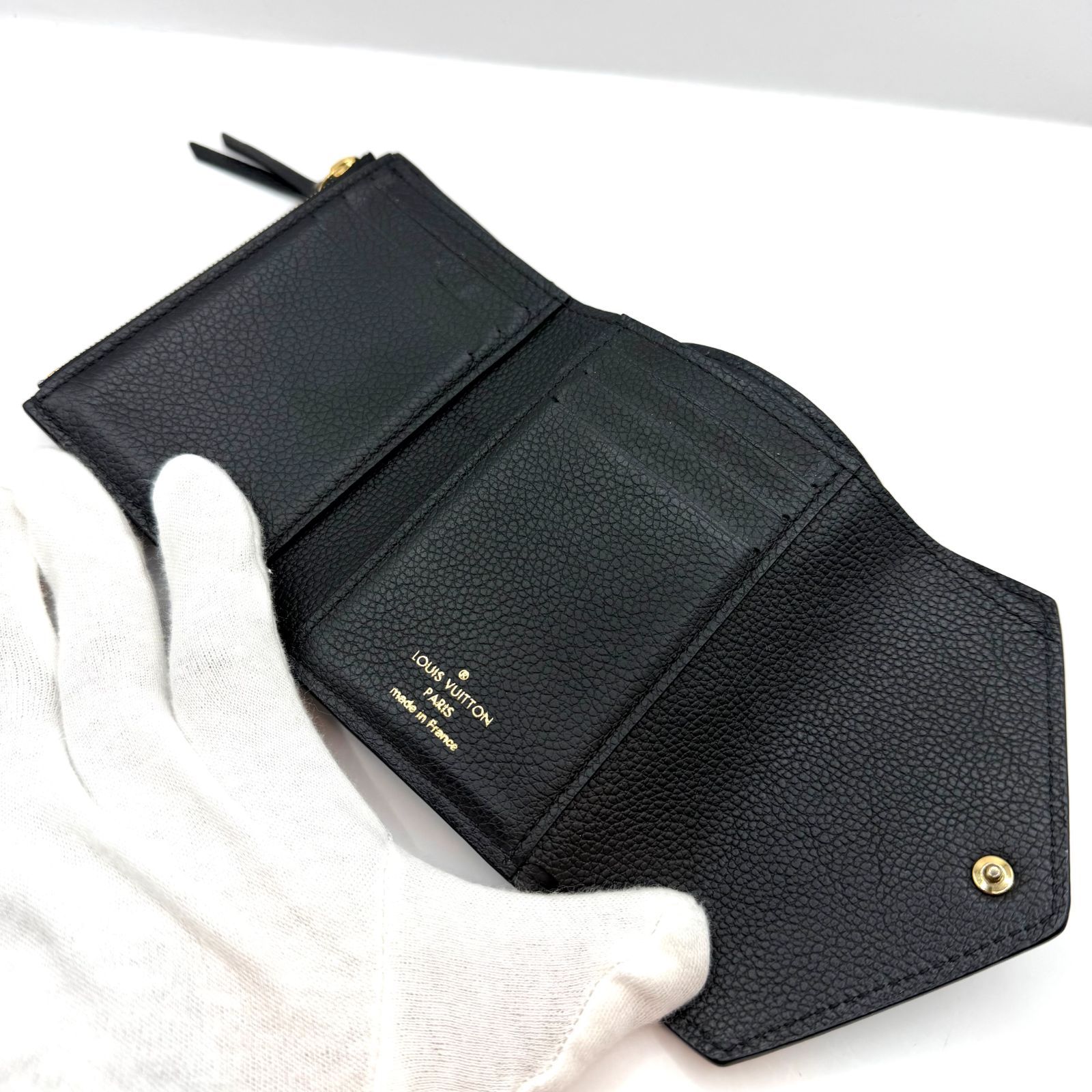 ルイヴィトン アンプラント ヴィクトリーヌ バイカラー 折り財布 新型