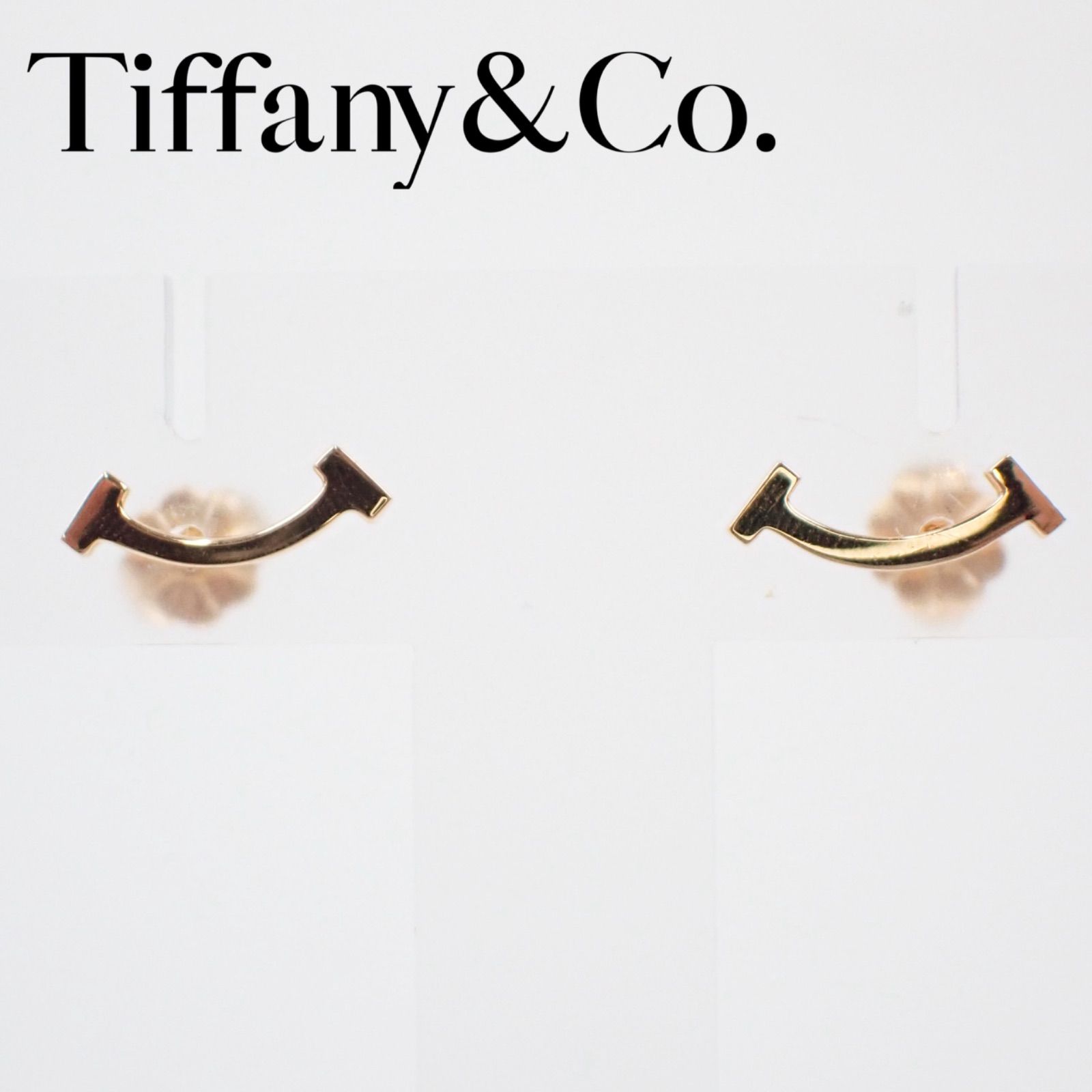 極美品】Tiffany＆Co. ティファニー ピアス アクセサリー Au750 T