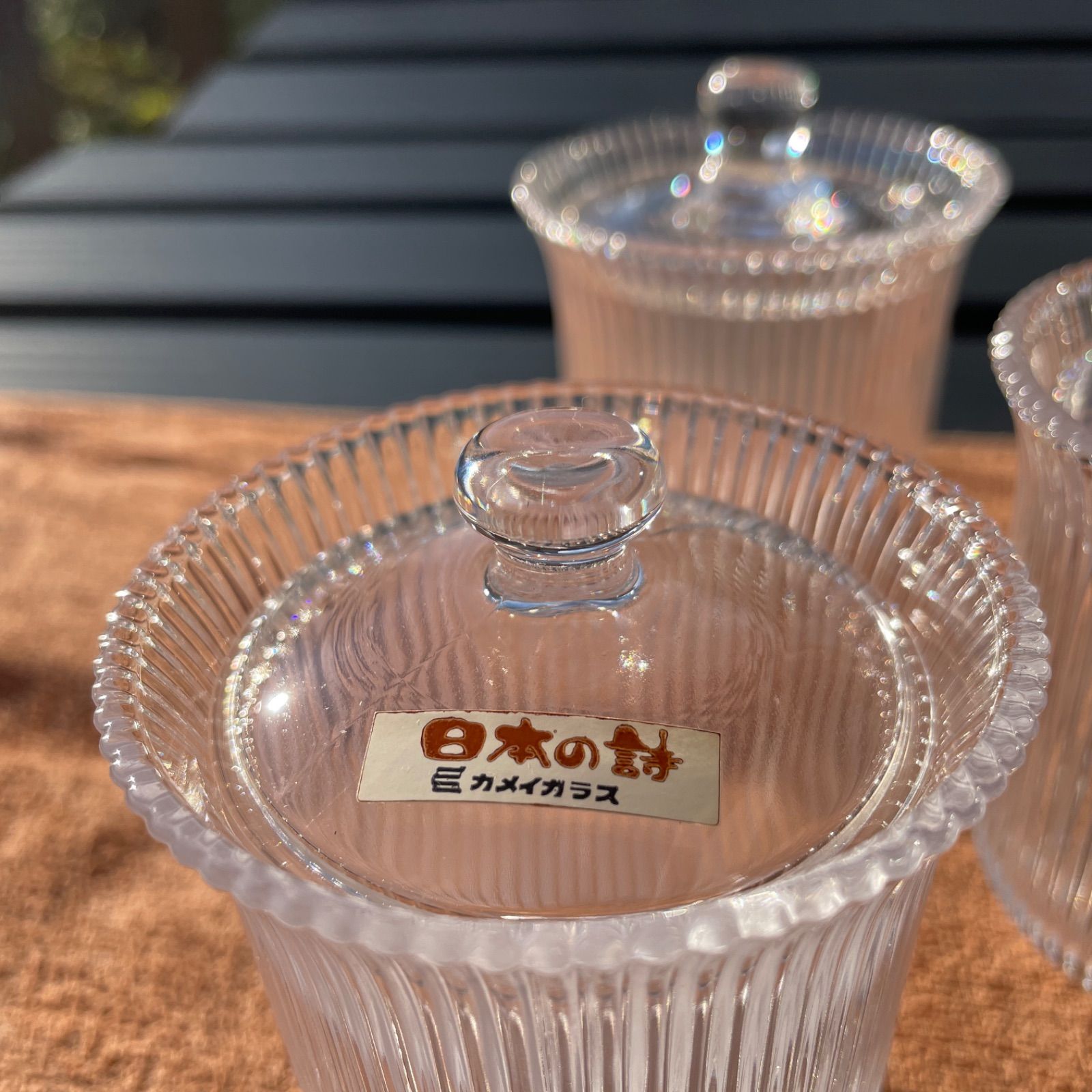 カメイガラス 日本の詩 5点 新品未使用 7×8.5 - メルカリ