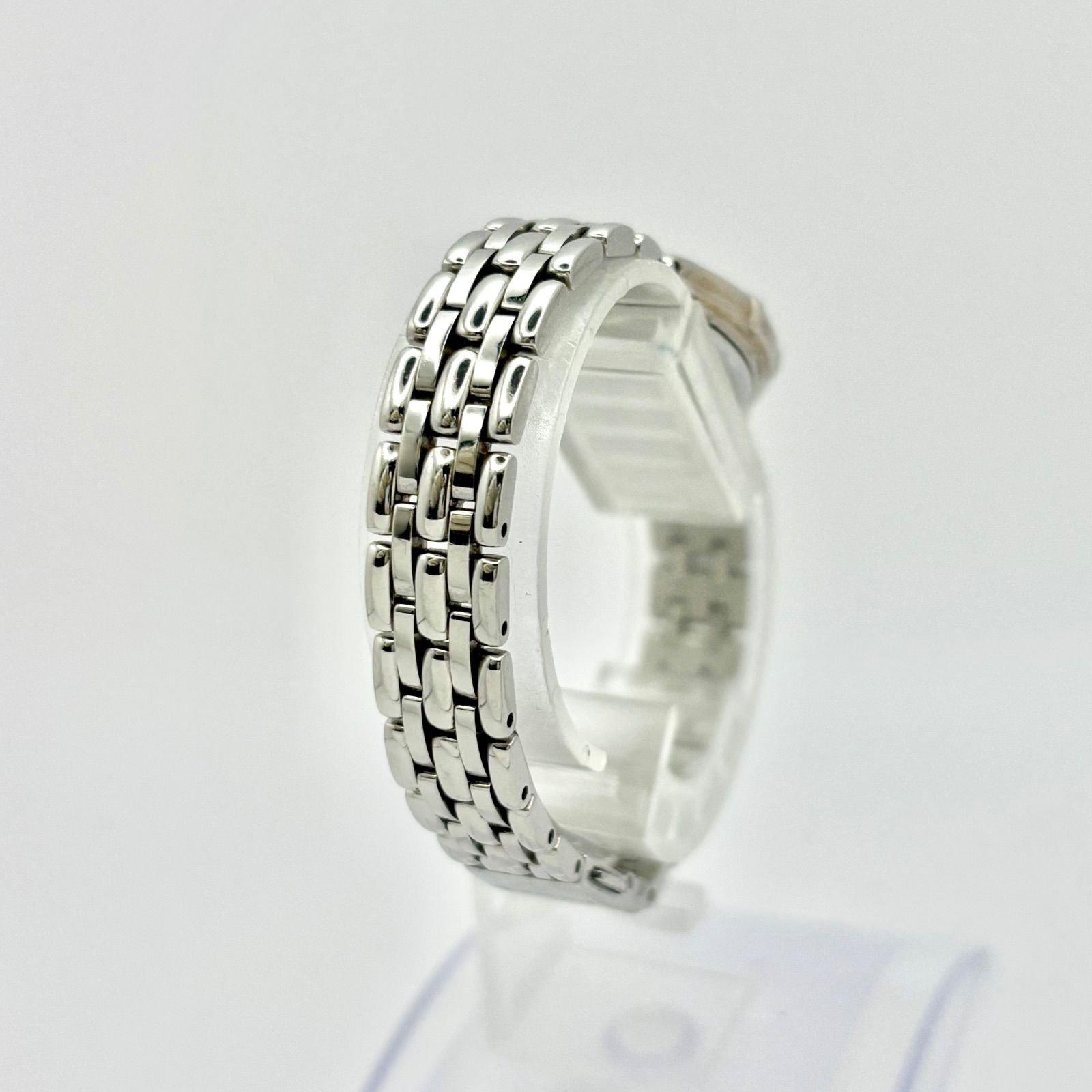 新品電池】SEIKO セイコー EXCELINE エクセリーヌ 6Pダイヤ シェル