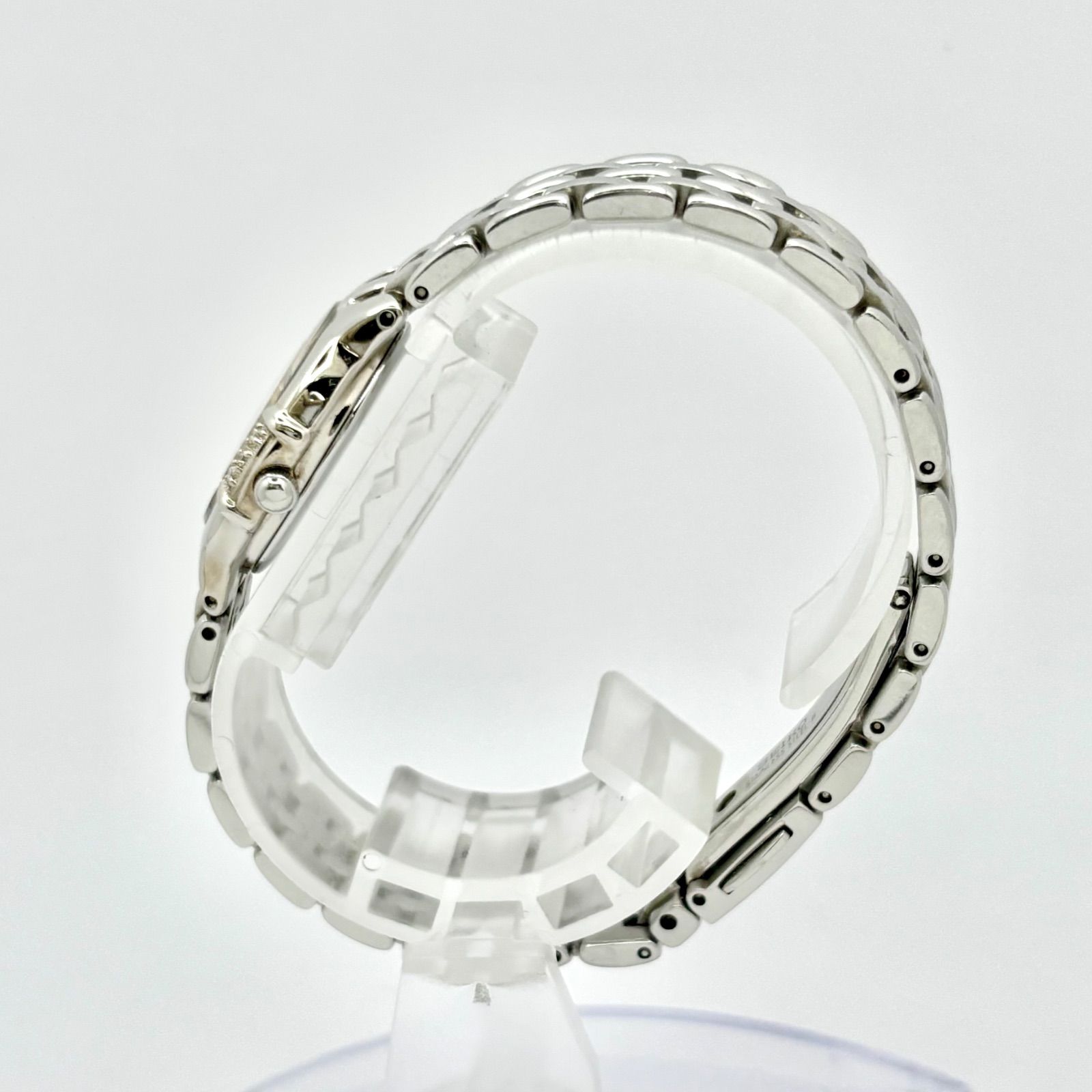 稼動 腕時計　SEIKO EXCELINE セイコー　新品電池　シルバー　H60 新品電池】SEIKO セイコー EXCELINE エクセリーヌ 6Pダイヤ シェル