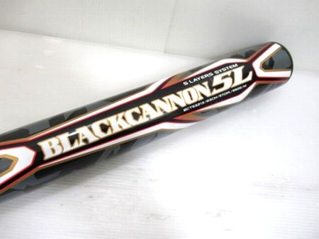 ゼット ZETT ソフトボール用バット 3号 ブラックキャノン 5 L 中国製