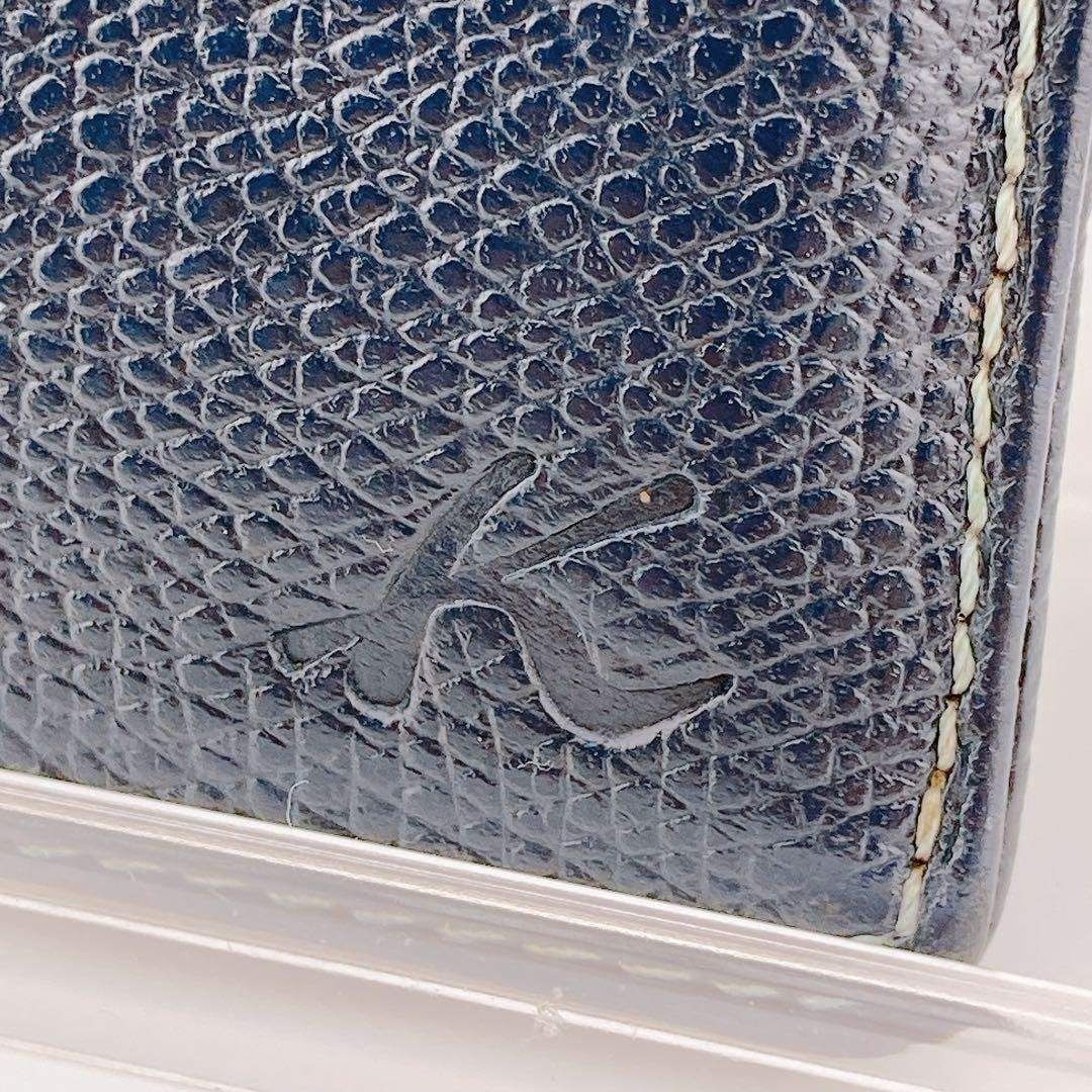 Kitamura キタムラ カードケース ネイビー レザー - メルカリ