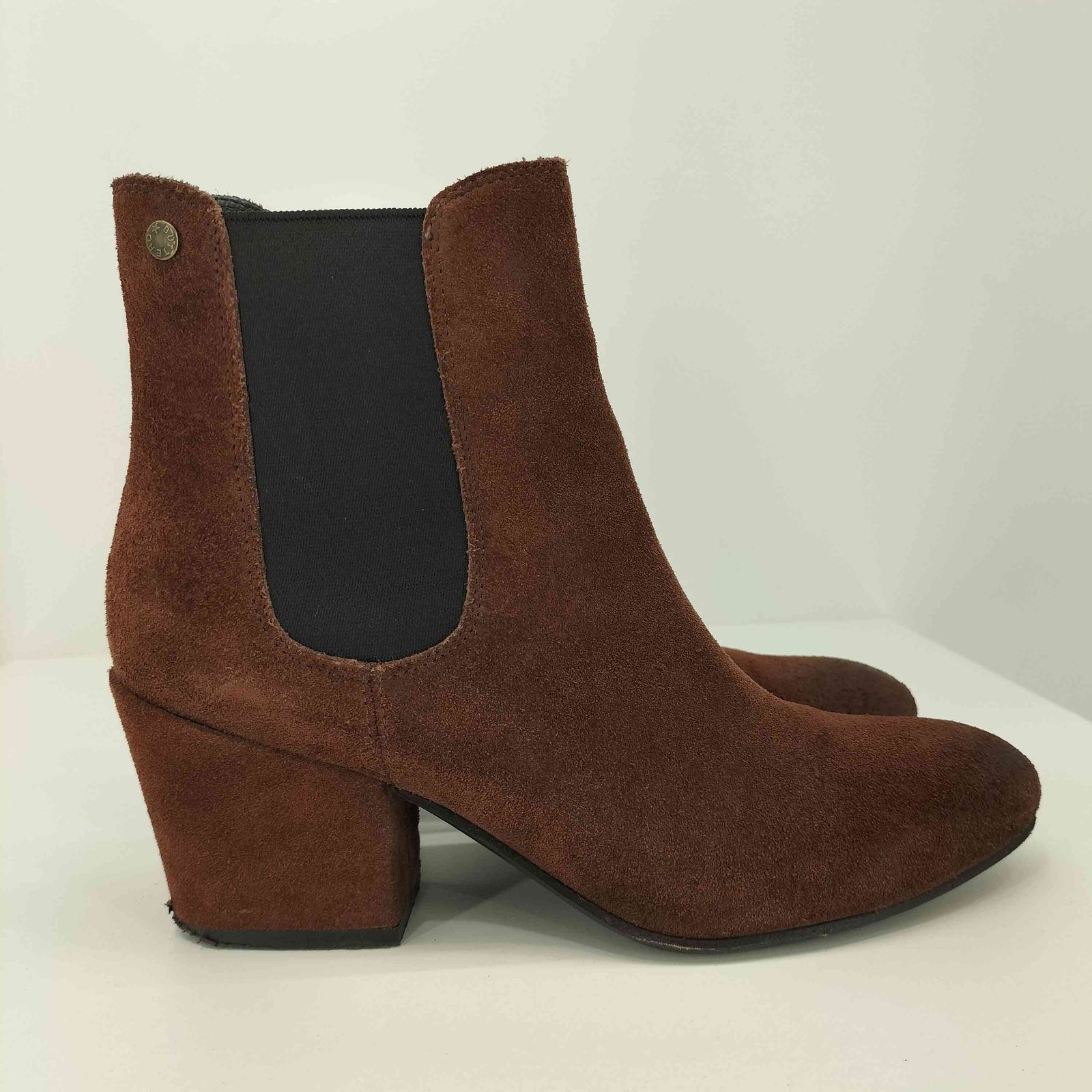 ブッテロ BUTTERO スエード サイドゴアブーツ レディース JPN 37