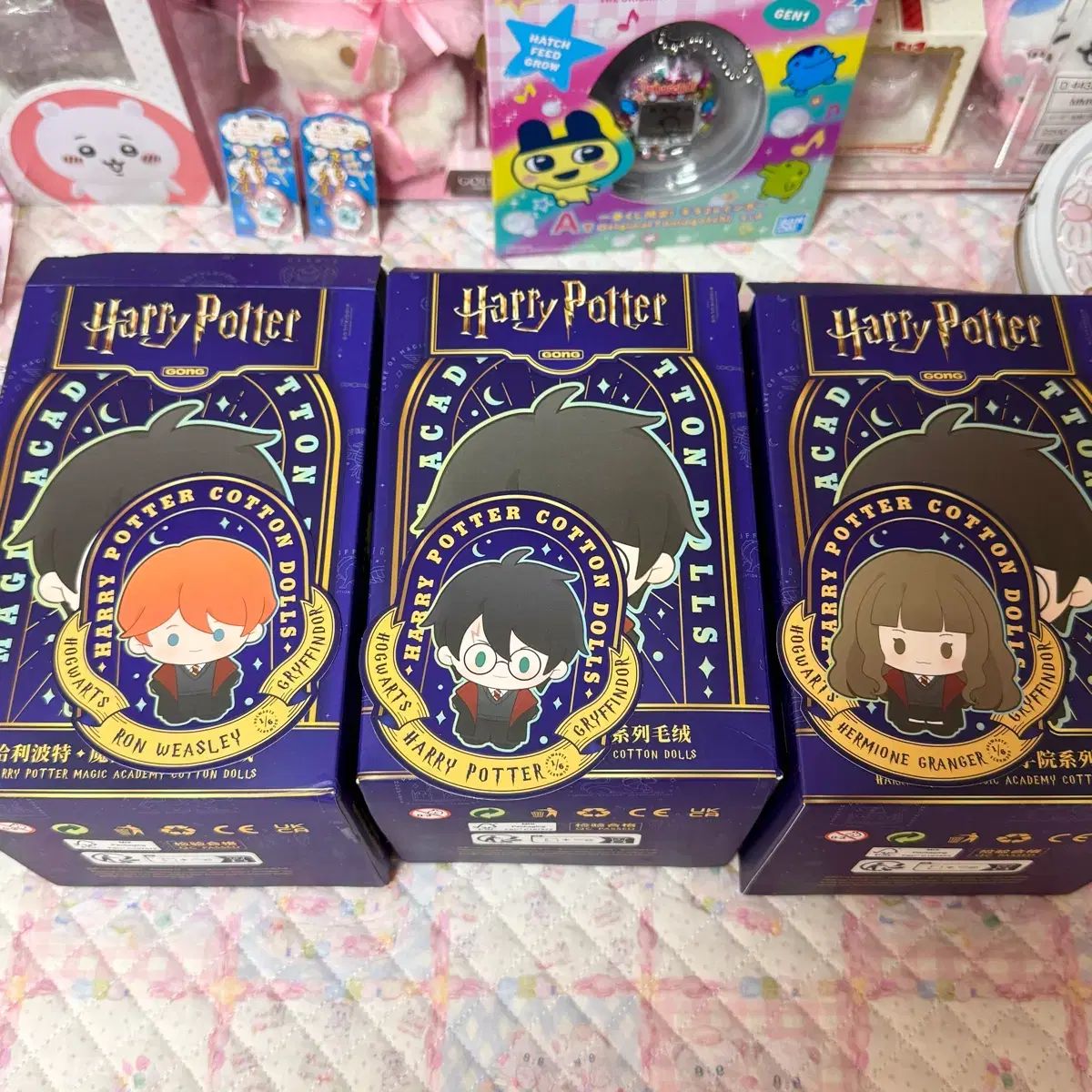 POP MART ハリーポッター ショウホンシュウ ぬいぐるみ ロン ヘルミーオネ 3種 セット