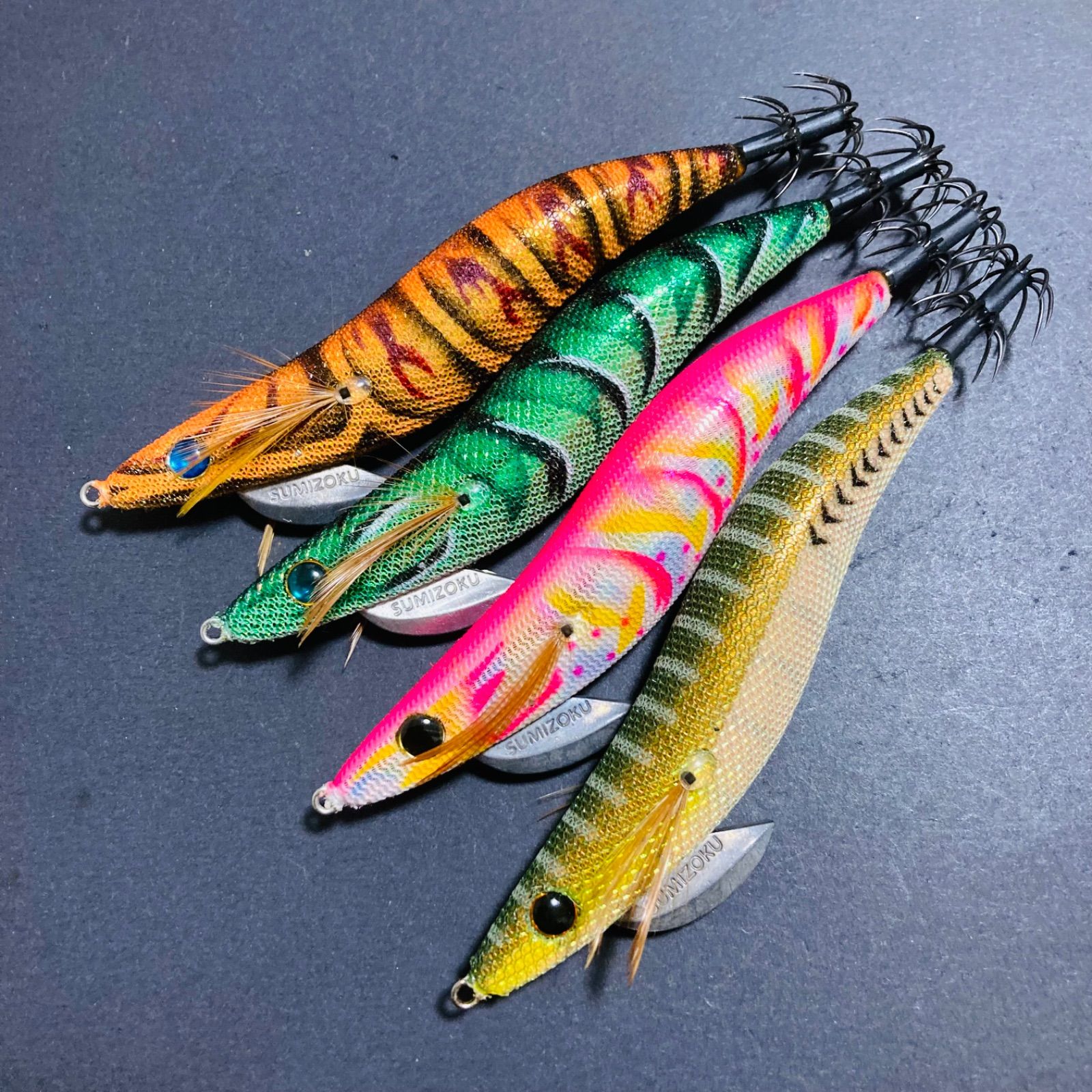 ハリミツ 墨族 エギ 3.5号 20点セット 墨族 ハリミツ エギ 5本セット