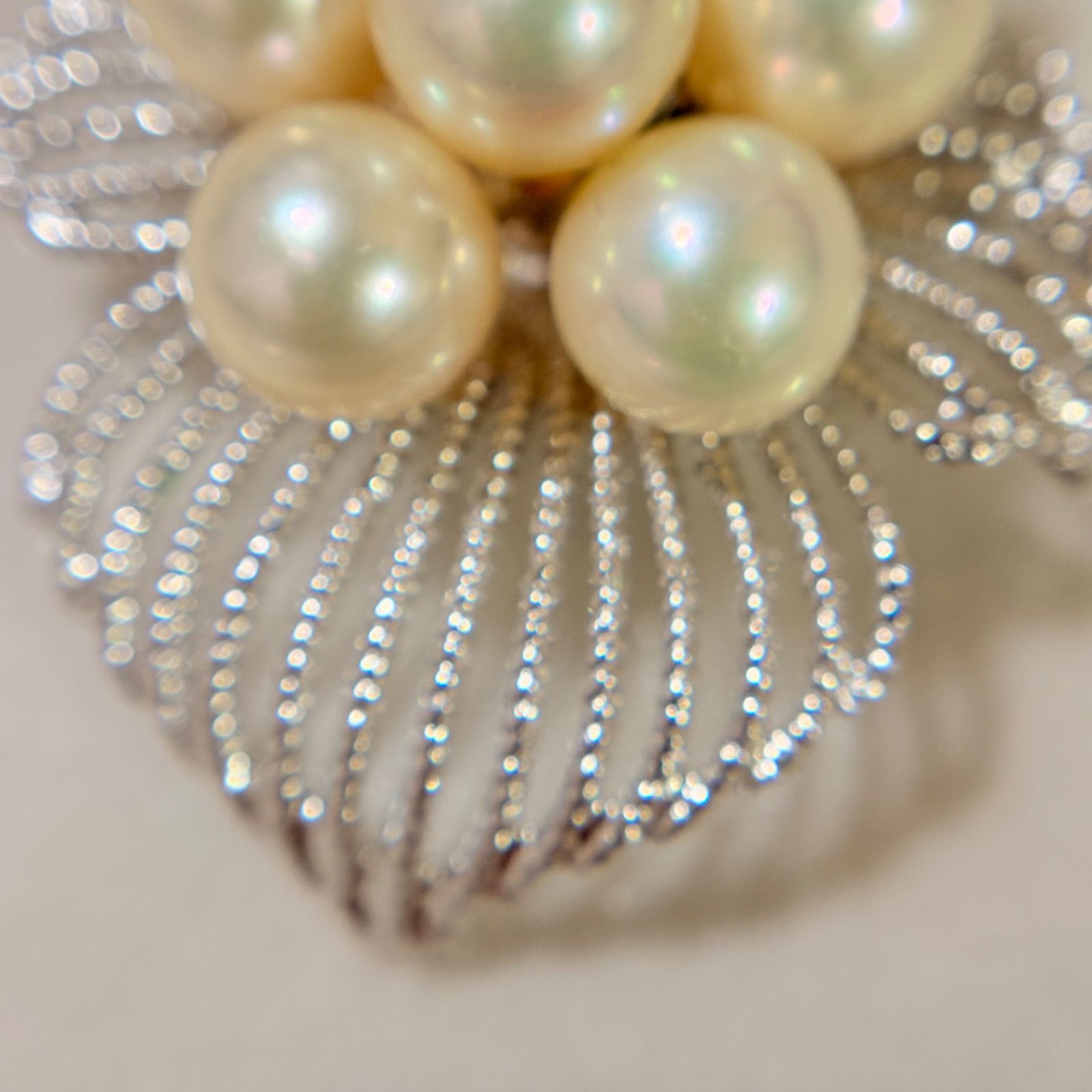 SV925 アコヤ真珠 ブローチ／ペンダントトップ - メルカリ