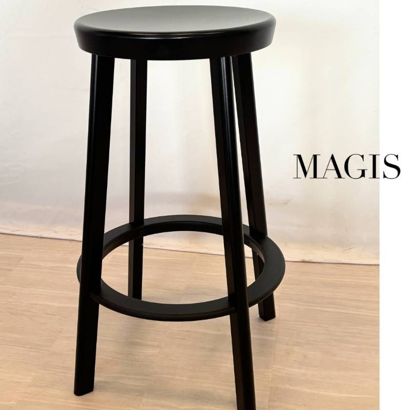 MAGIS マジス DÉJÀ-VU STOOL デジャヴ スツール ブラック SH 660 mm Mサイズ 深澤直人 ミニマルデザイン