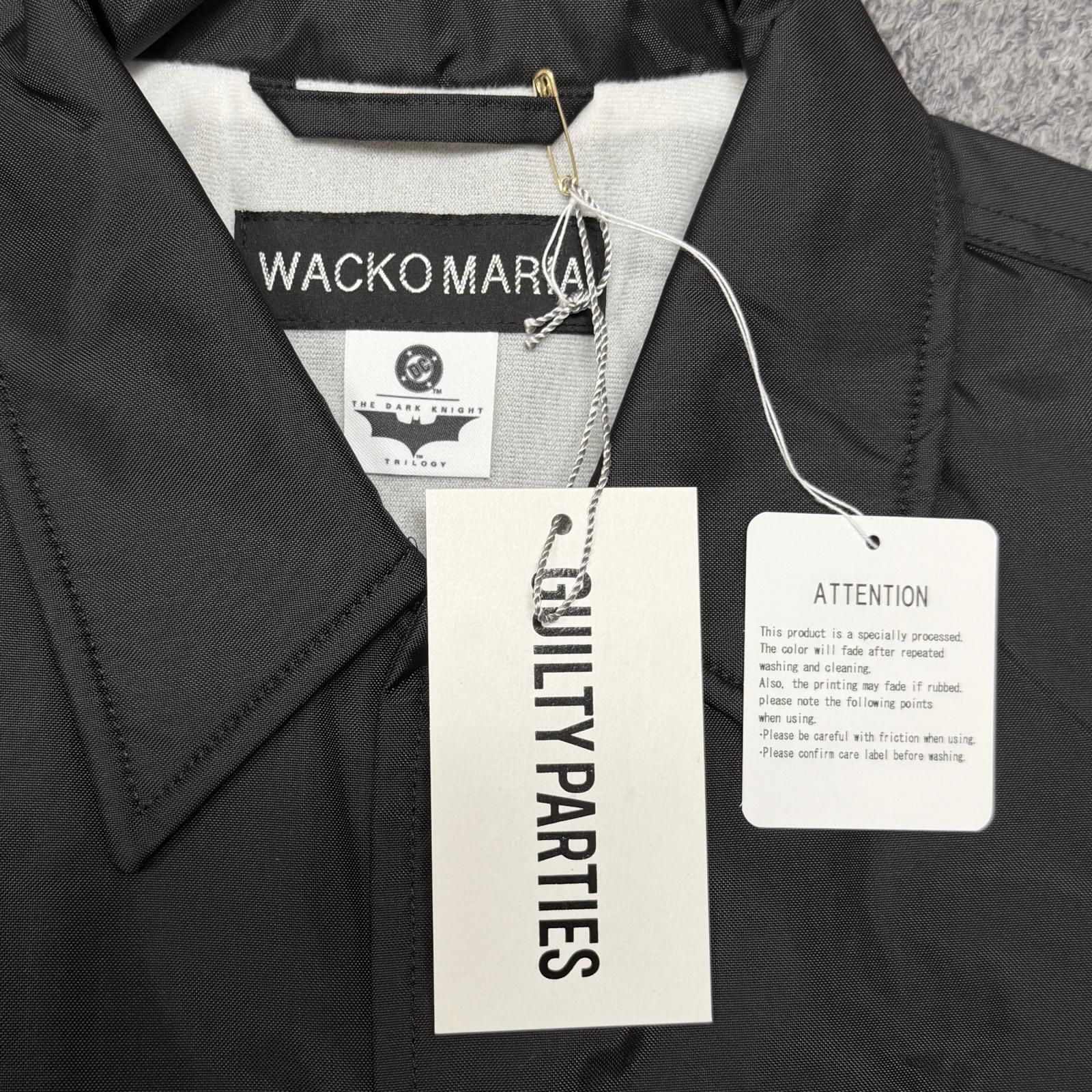 参考上代27500円 未使用 WACKO MARIA 25AW THE DARK KNIGHT COACH 