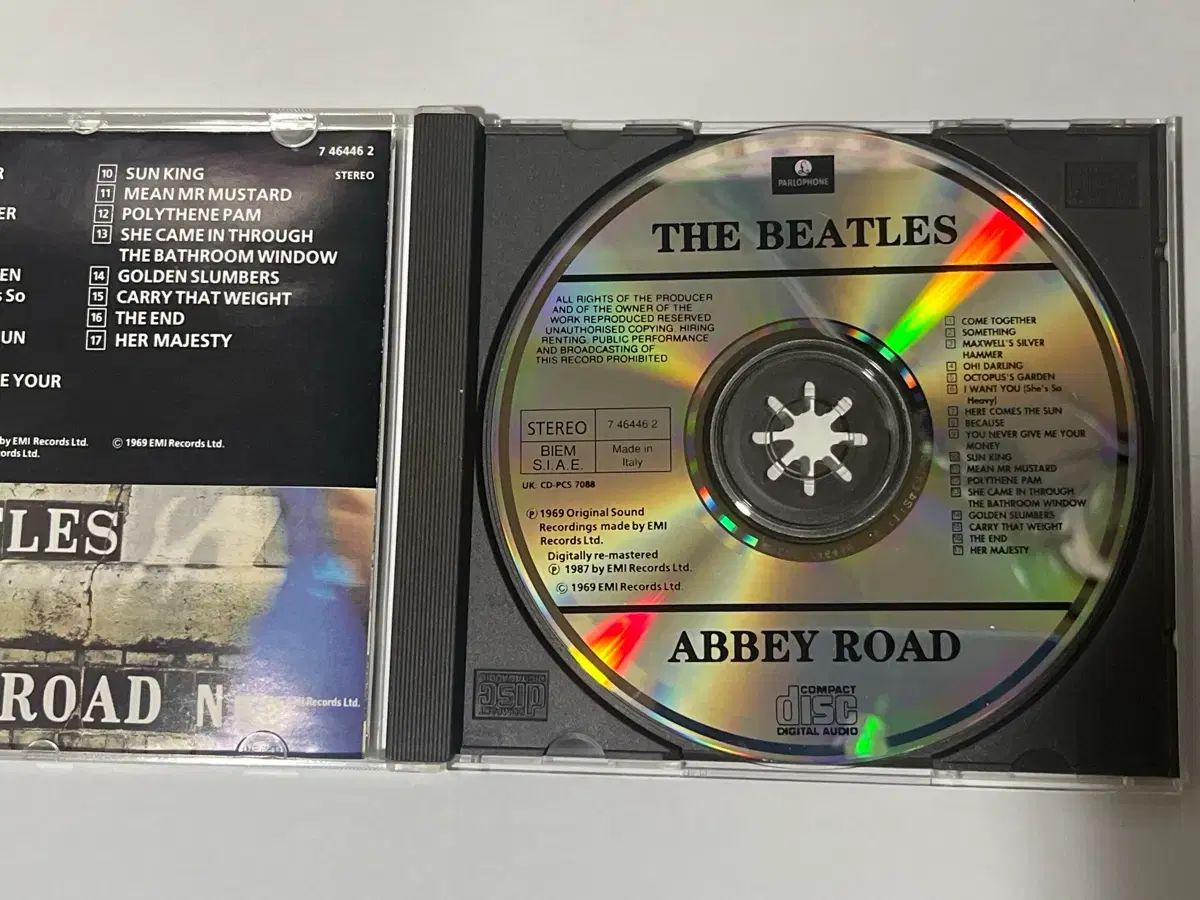 かみなり出品 ビートルズ Abbey Road 1987 年 CD ヨーロッパクラス 【公式通販】