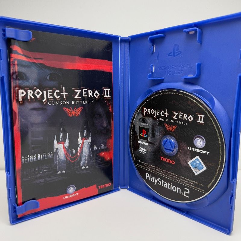 PAL版 欧州版 PS 2 Project Zero II Crimson Butterfly 零 〜紅い蝶〜 EU版 テクモ TECMO UBISOFT レトロ 海外