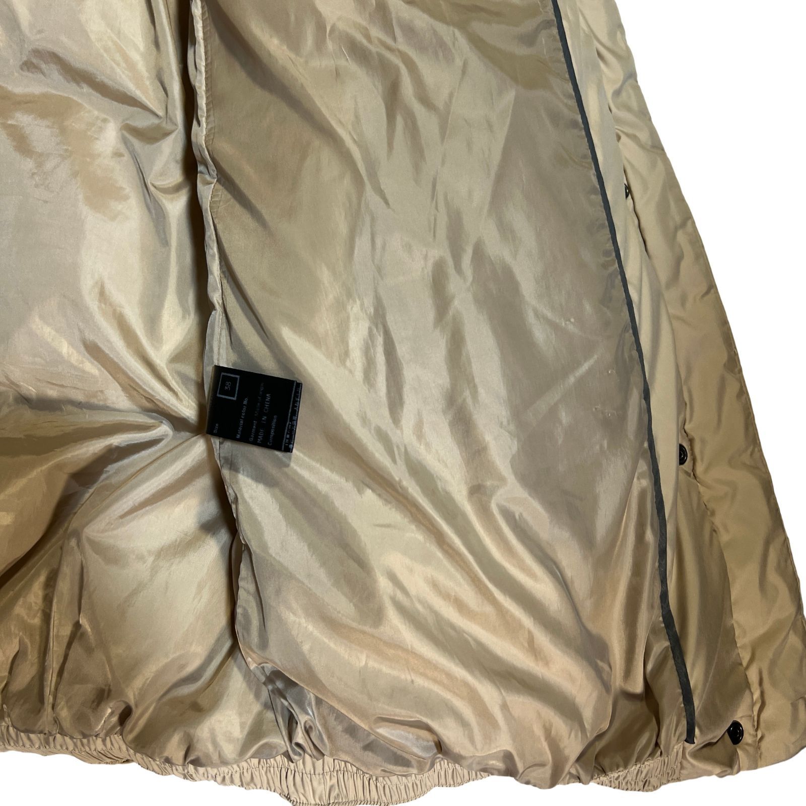 ZM1649 LE SOUK ルスーク ダウン コート ジャケット アウター ベージュ