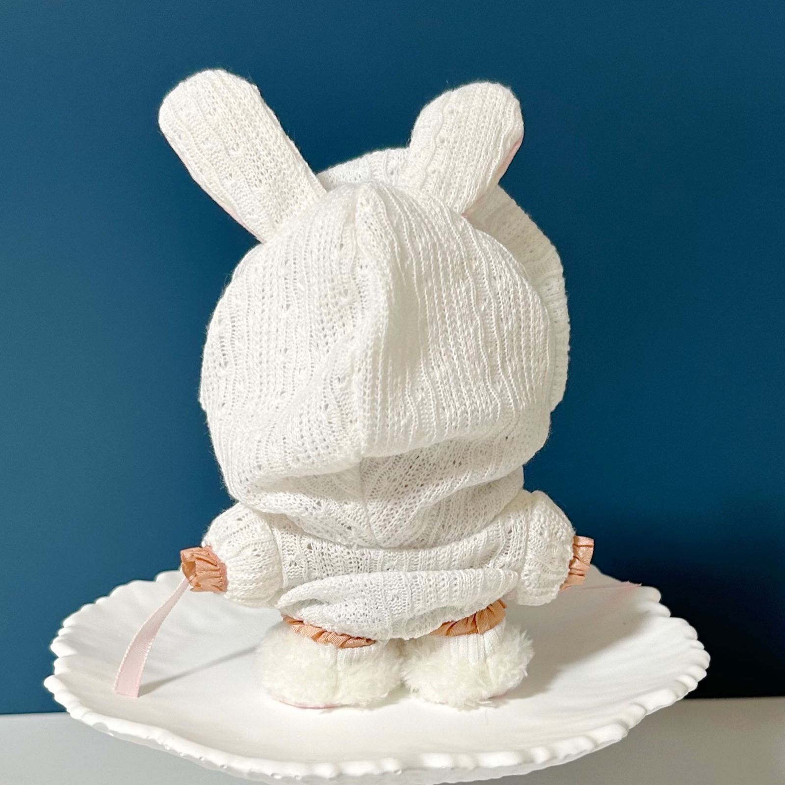 うさひ ෆ̈ ぬい服 メメル 10cm 12cm うさ耳フード ぬい服 ぬいぐるみ服 着ぐるみ いつぬい