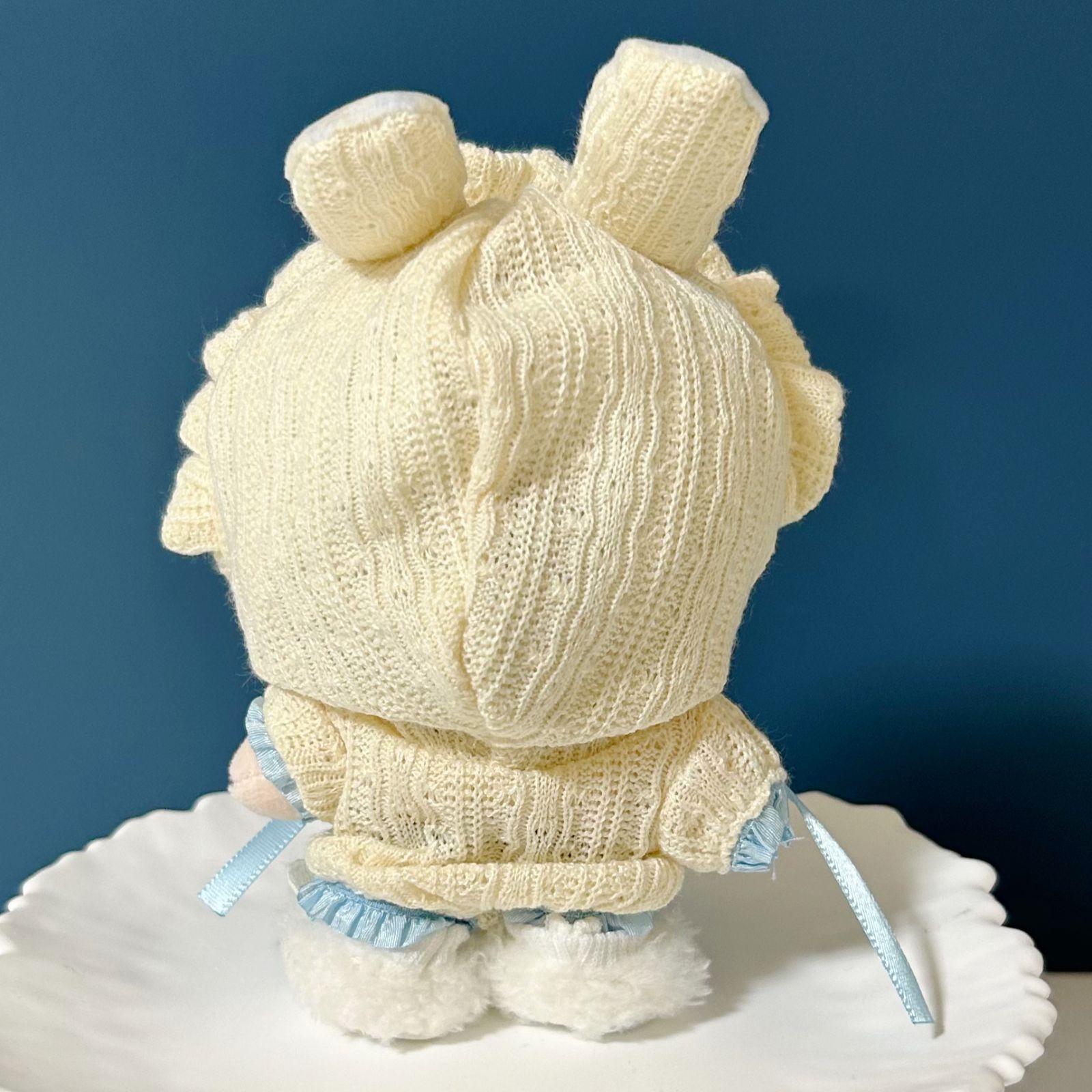 10cm 12cm うさ耳フード ぬい服 ぬいぐるみ服 着ぐるみ いつぬい