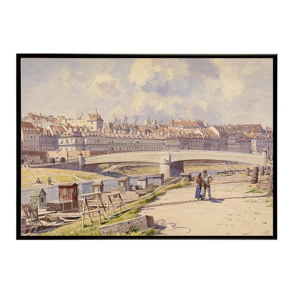 A 約84 x 119 cm bn-poster-5761 フレーム付き ポスター 名画 絵画 横 インテリア おしゃれ デジタルリマスター