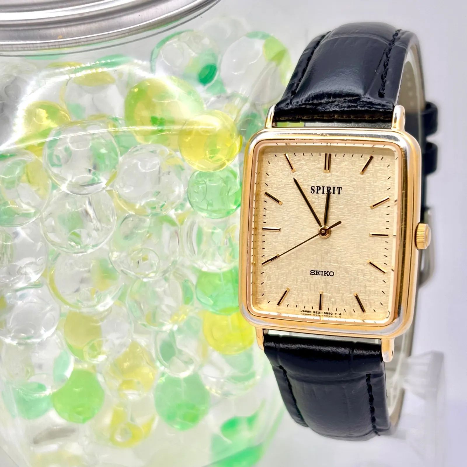 新品電池】SEIKO セイコー SPIRIT スピリット メンズ 腕時計 ゴールド