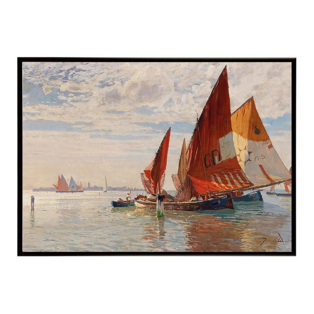 A 約84 x 119 cm bn poster 5765 フレーム付き ポスター 名画 絵画 横 インテリア おしゃれ デジタルリマスター