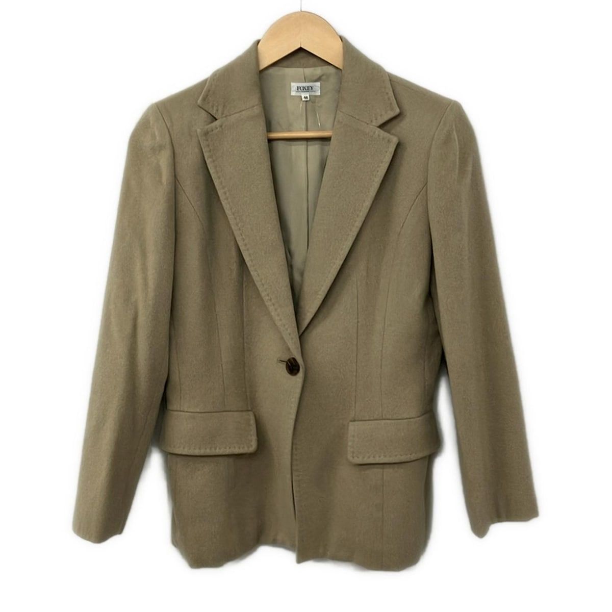 FOXEY(フォクシー) ジャケット サイズ40 M レディース - 17285 ライト