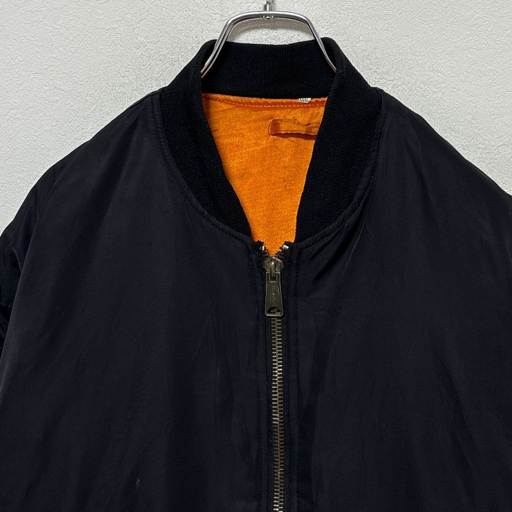 ALPHA】リバーシブル MA-1 中綿入りフライトジャケット S-3699