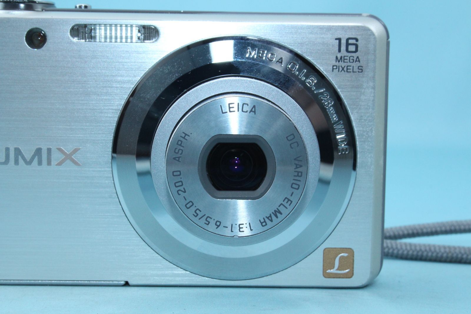 美品 Panasonic LUMIX DMC-FH5 シルバー 返品保証 パナソニック