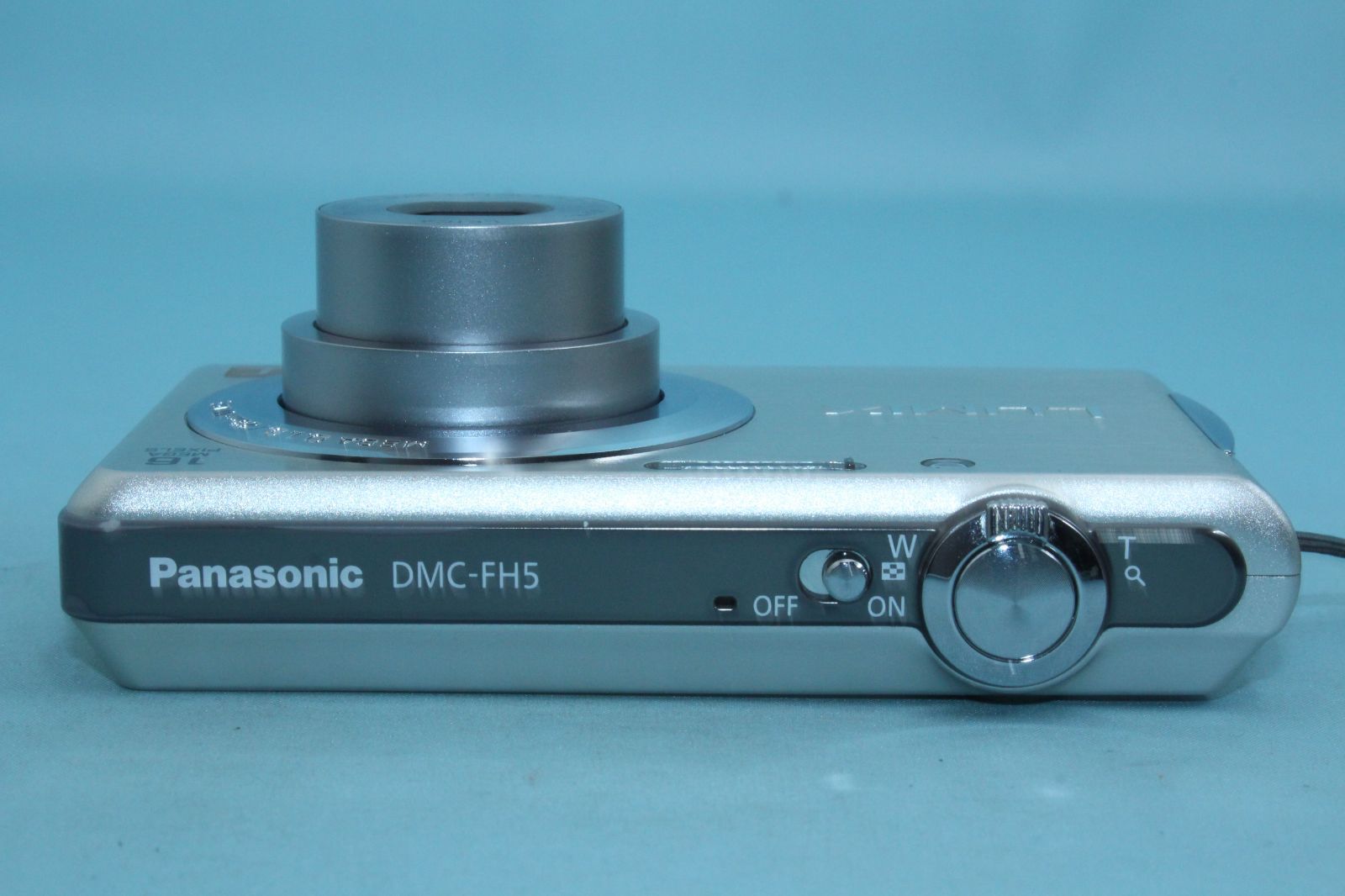 美品 Panasonic LUMIX DMC-FH5 シルバー 返品保証 パナソニック
