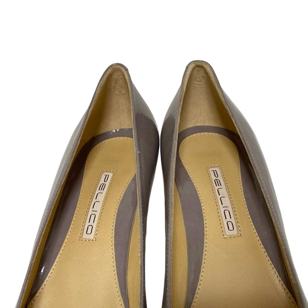 PELLICO(ペリーコ) パンプス 37 レディース - グレー レザー - メルカリ