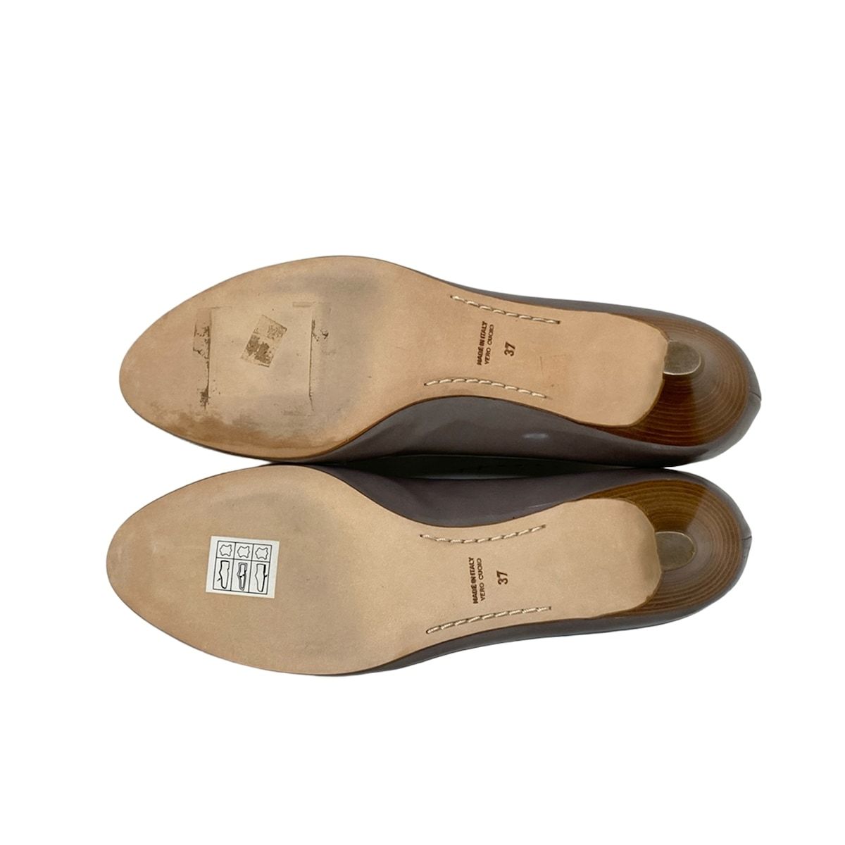 PELLICO(ペリーコ) パンプス 37 レディース - グレー レザー - メルカリ