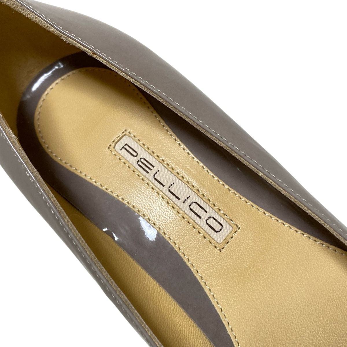 PELLICO(ペリーコ) パンプス 37 レディース - グレー レザー - メルカリ