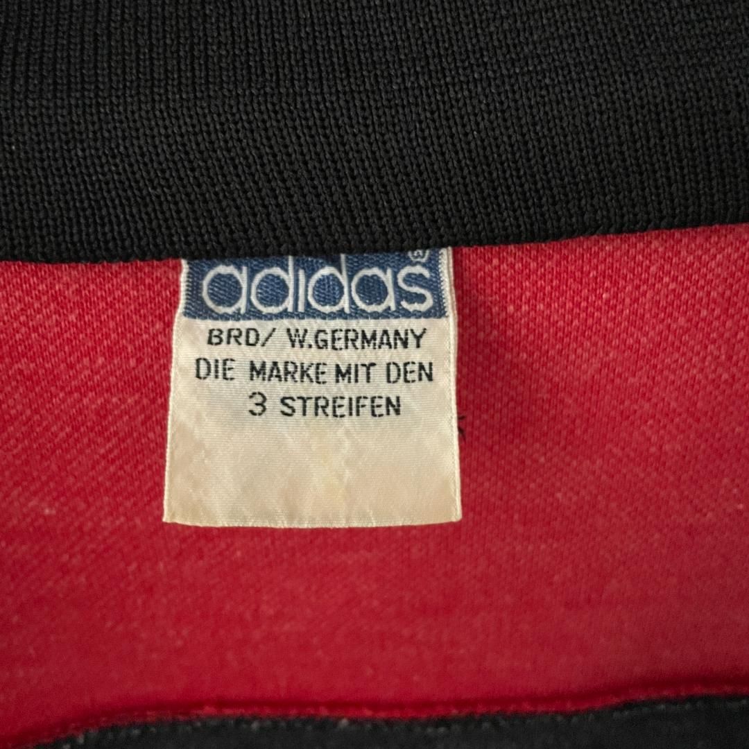 old adidas トラックジャケット 西ドイツ トレフォイル刺繍 80s