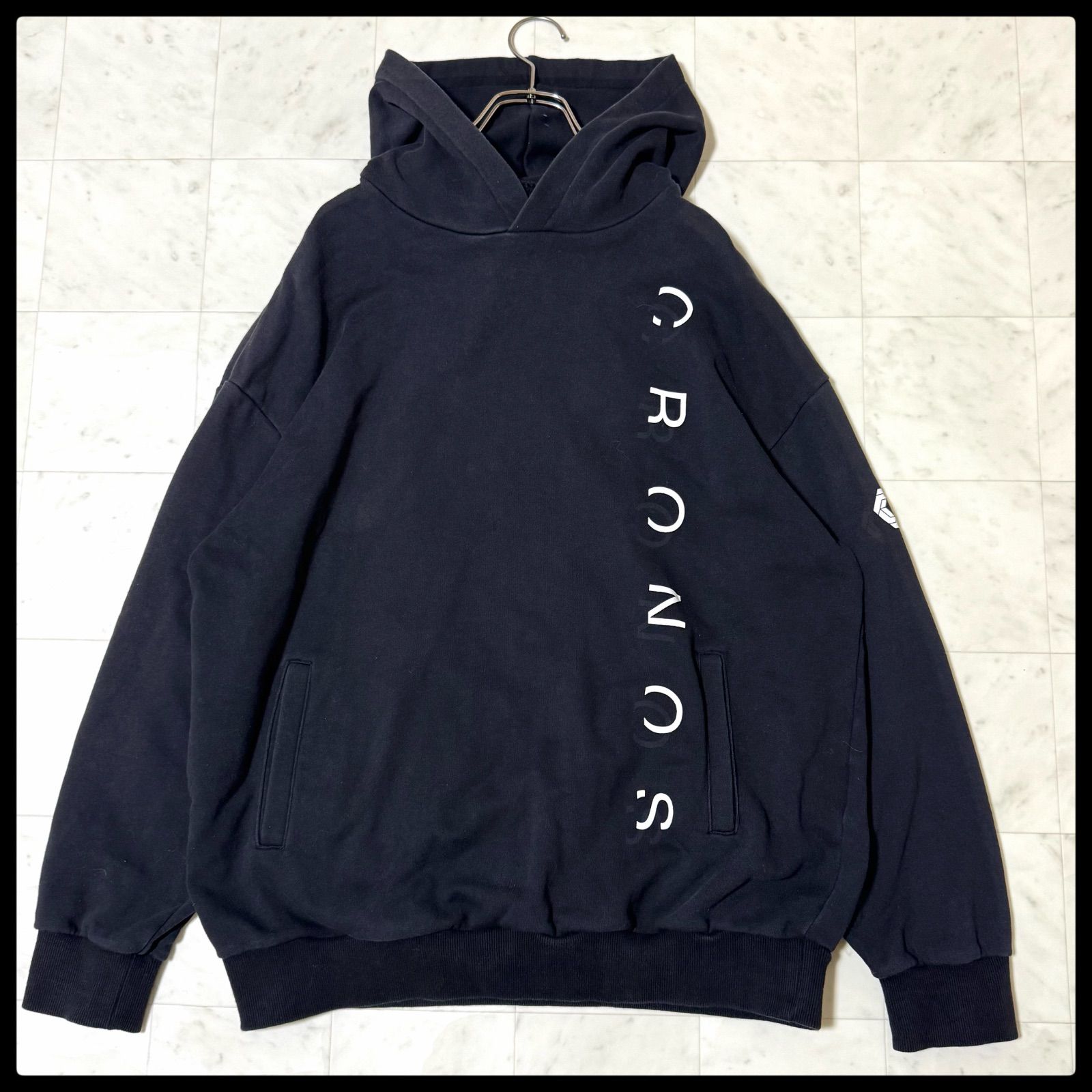 クロノス CRONOS パーカー ネイビー