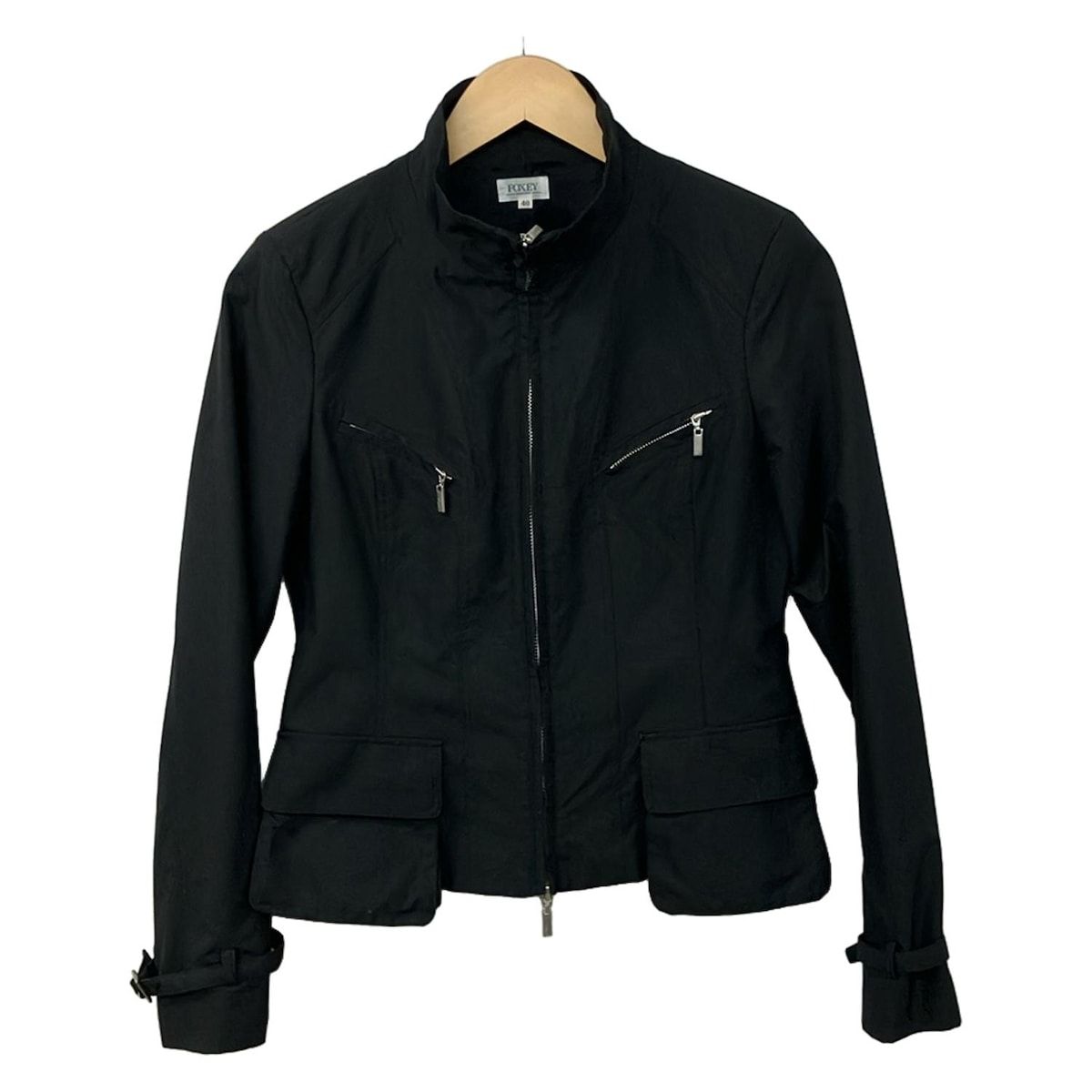 FOXEY(フォクシー) ブルゾン サイズ40 M レディース - 20230 黒 長袖