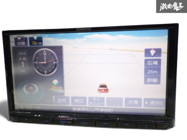 ☆保証付 即発送☆ 地図データ2018年 KENWOOD ケンウッド MDV-L406